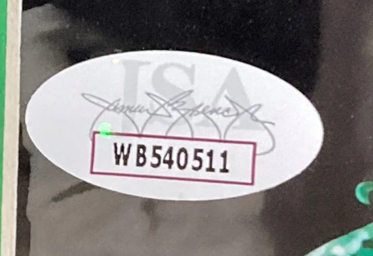 Jeremiah Trotter Jr Signed Framed 8x10 Super Bowl 59 Eagles Spotlight Photo JSA - Image 2