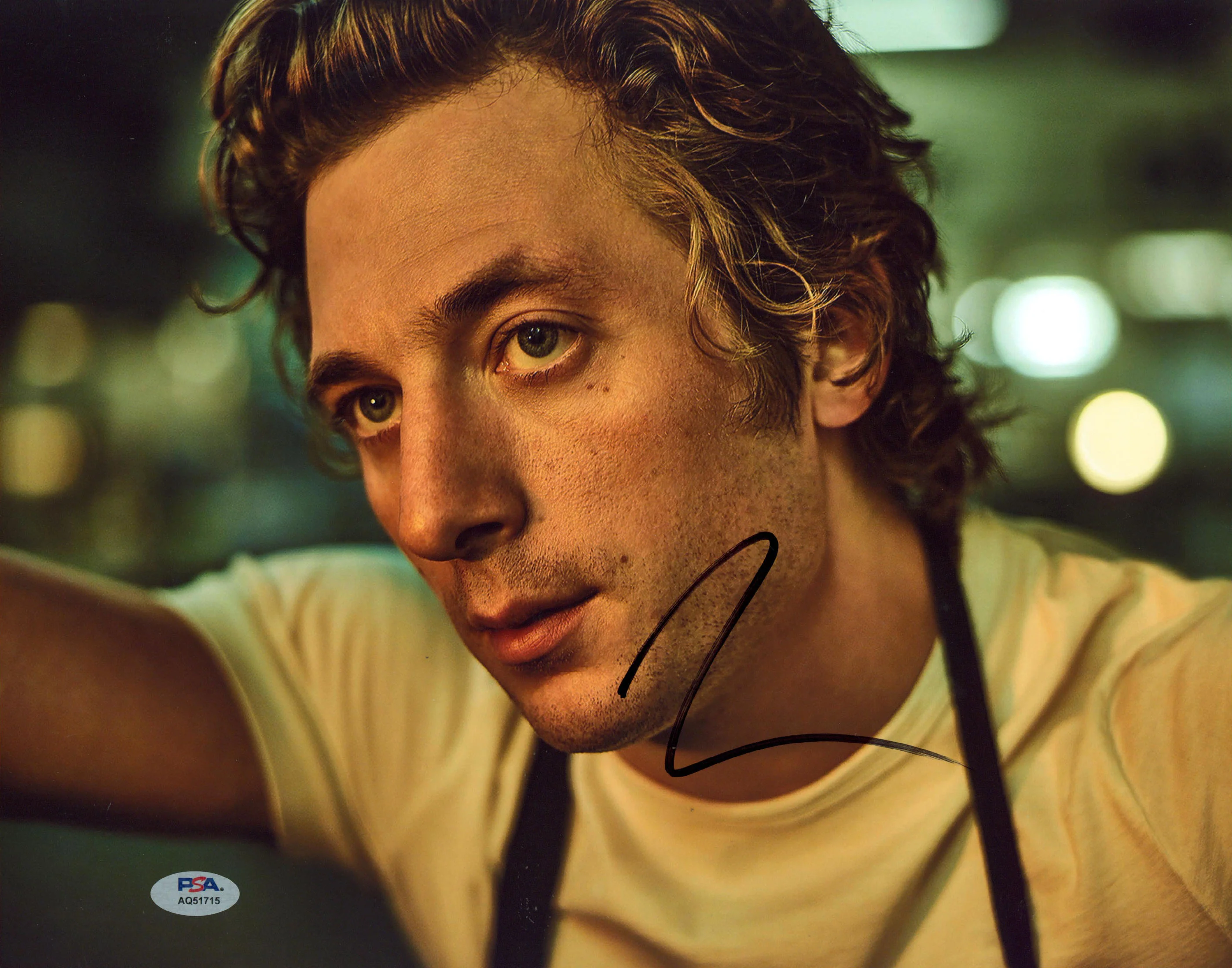 Jeremy Allen White The Bear Authentic Signed 11x14 Photo PSA/DNA #AQ51715 - Image 2