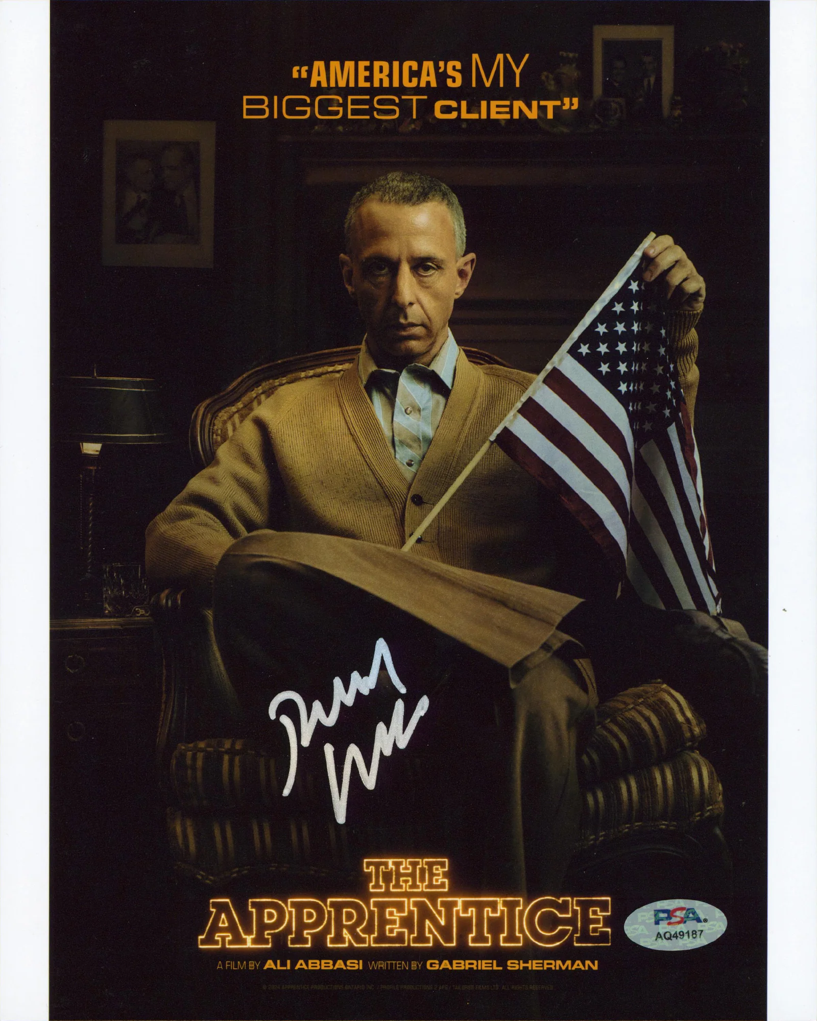 Jeremy Strong The Apprentice Authentic Signed 8x10 Photo PSA/DNA #AQ49187 - Image 2