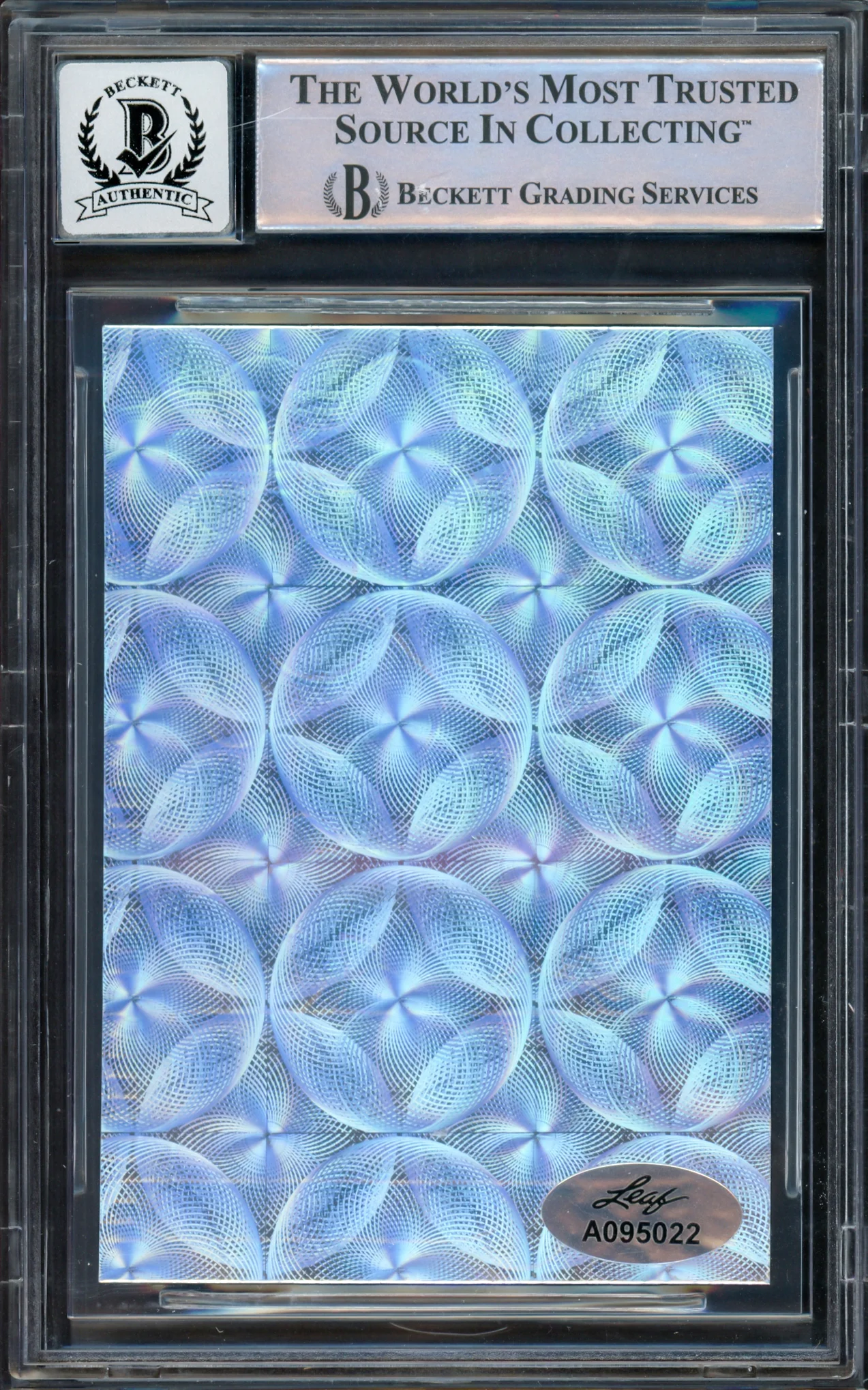 Jerry West Autographed 2022-23 Leaf Optichrome Dropping Dimes Kaleidoscope Pink Card #DDJW1 Los Angeles Lakers Auto Grade Gem Mint 10 Beckett BAS #16622146 - Image 2