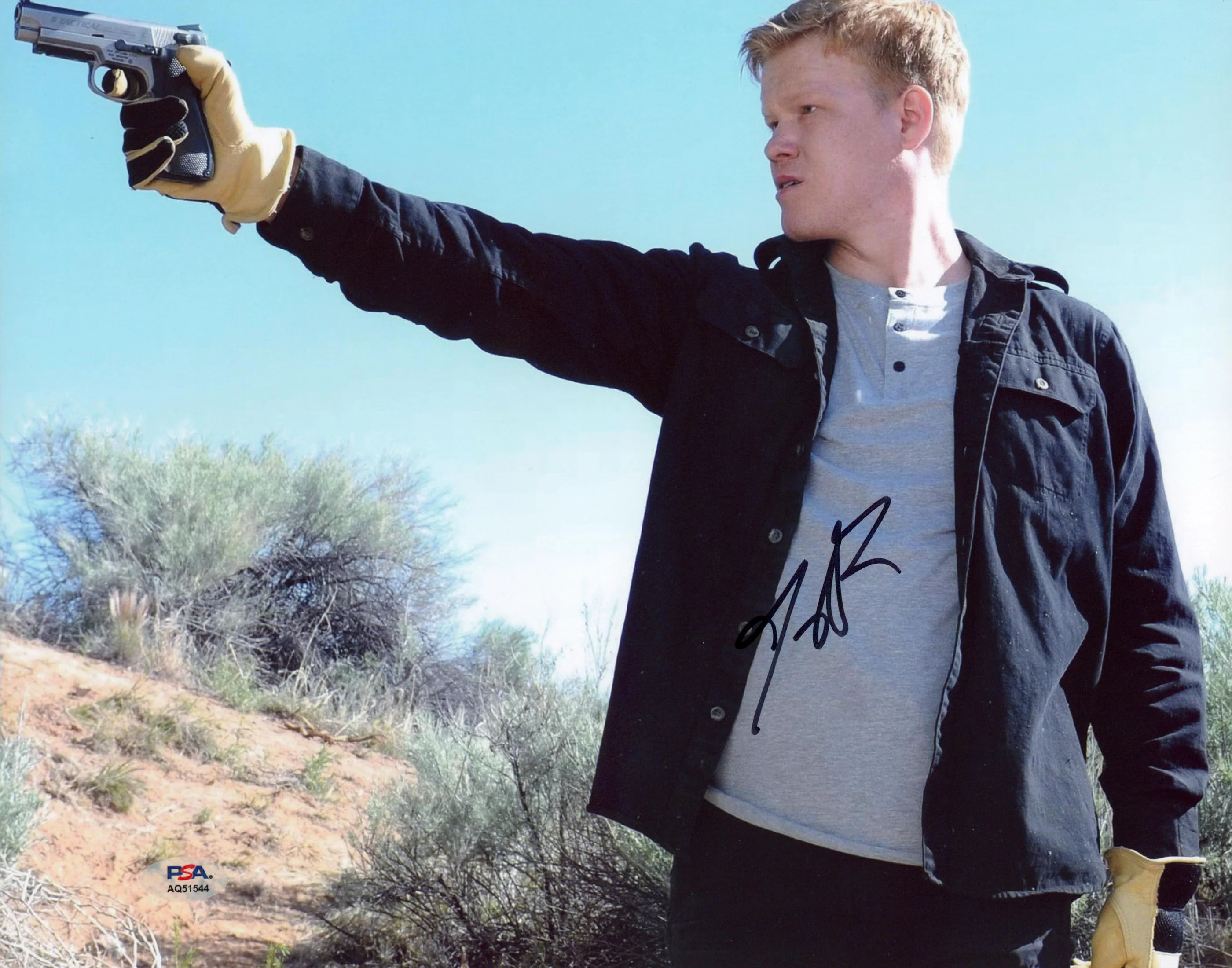 Jesse Plemons Breaking Bad Authentic Signed 11x14 Horizontal Photo PSA #AQ51544 - Image 2