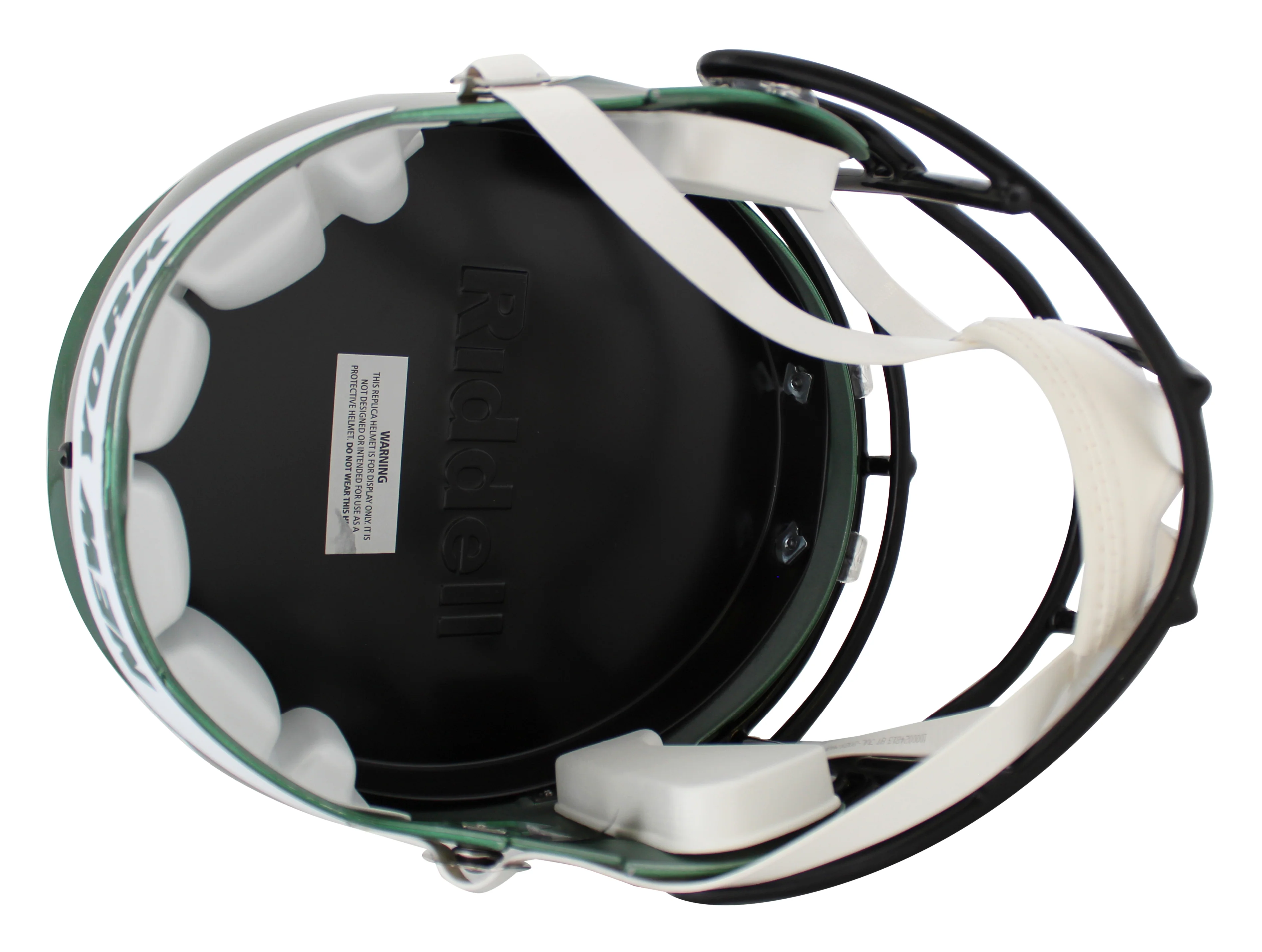 Jets Ahmad "Sauce" Gardner Signed 2019-23 F/S Speed Rep Helmet W/ Case BAS Wit - Image 5