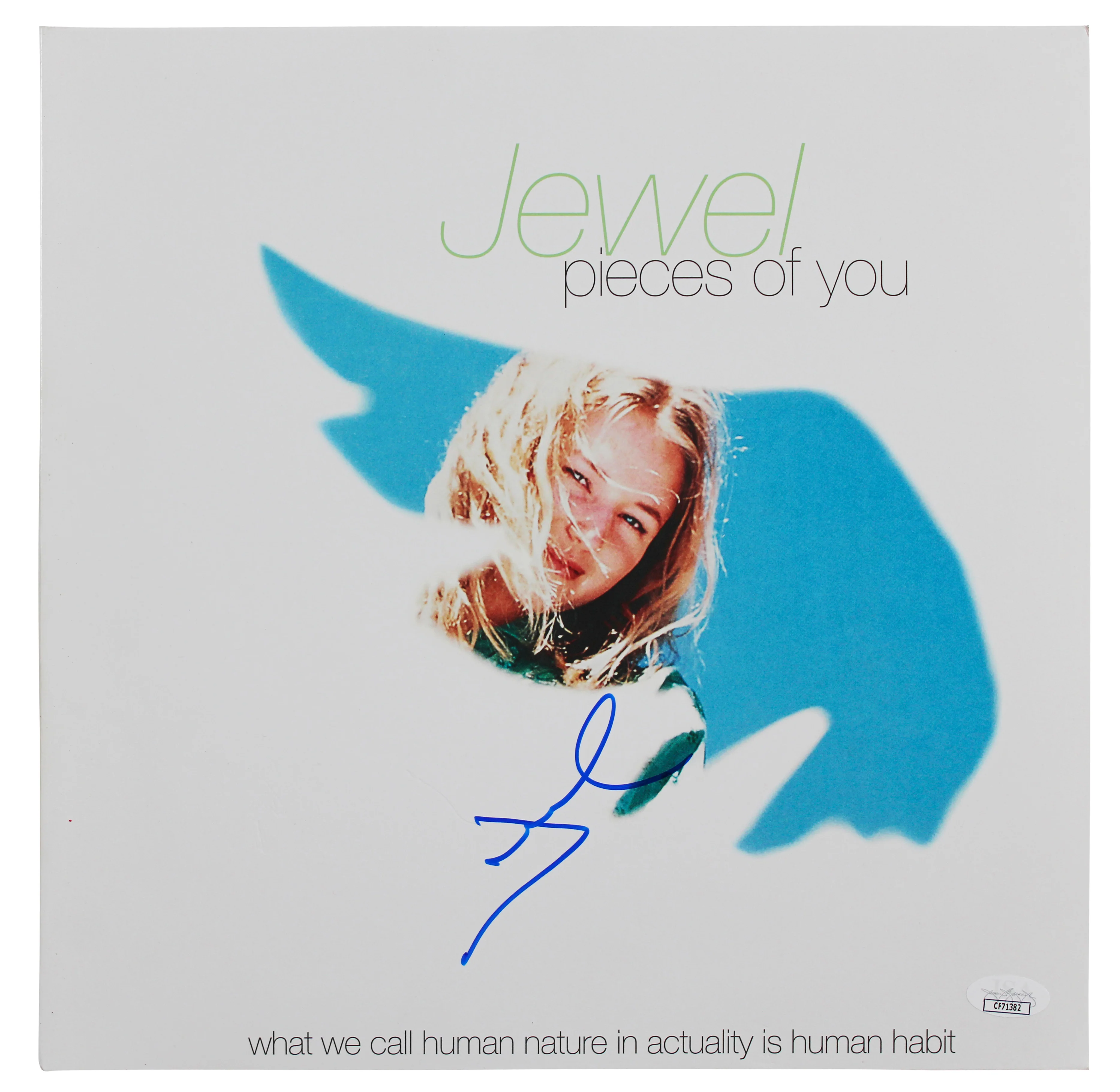 Jewel Authentic Signed Pieces of You Album Cover W/ Vinyl JSA #CF71382 - Image 3