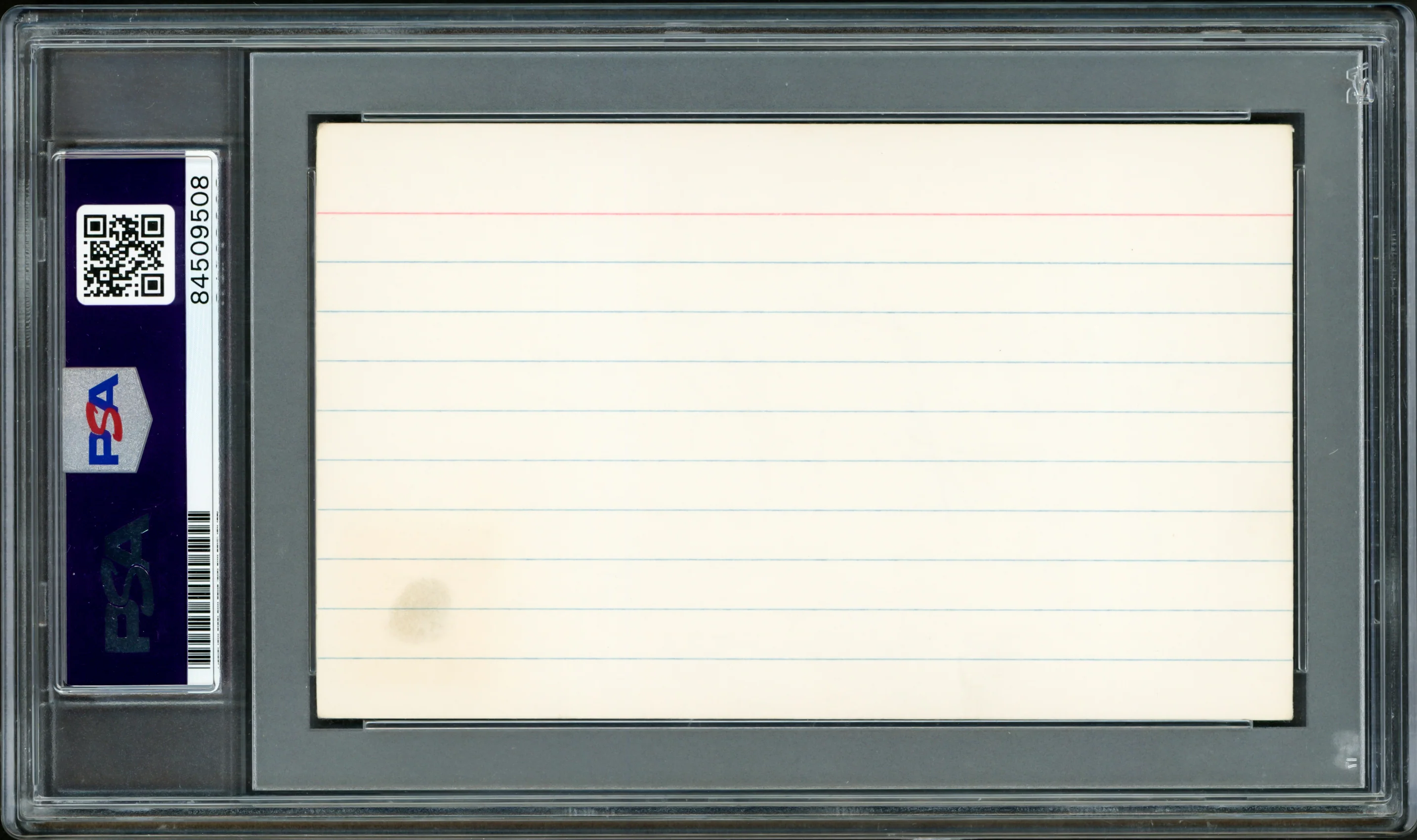 Jim Brown Autographed 3x5 Index Card Cleveland Browns PSA/DNA #84509508 - Image 4