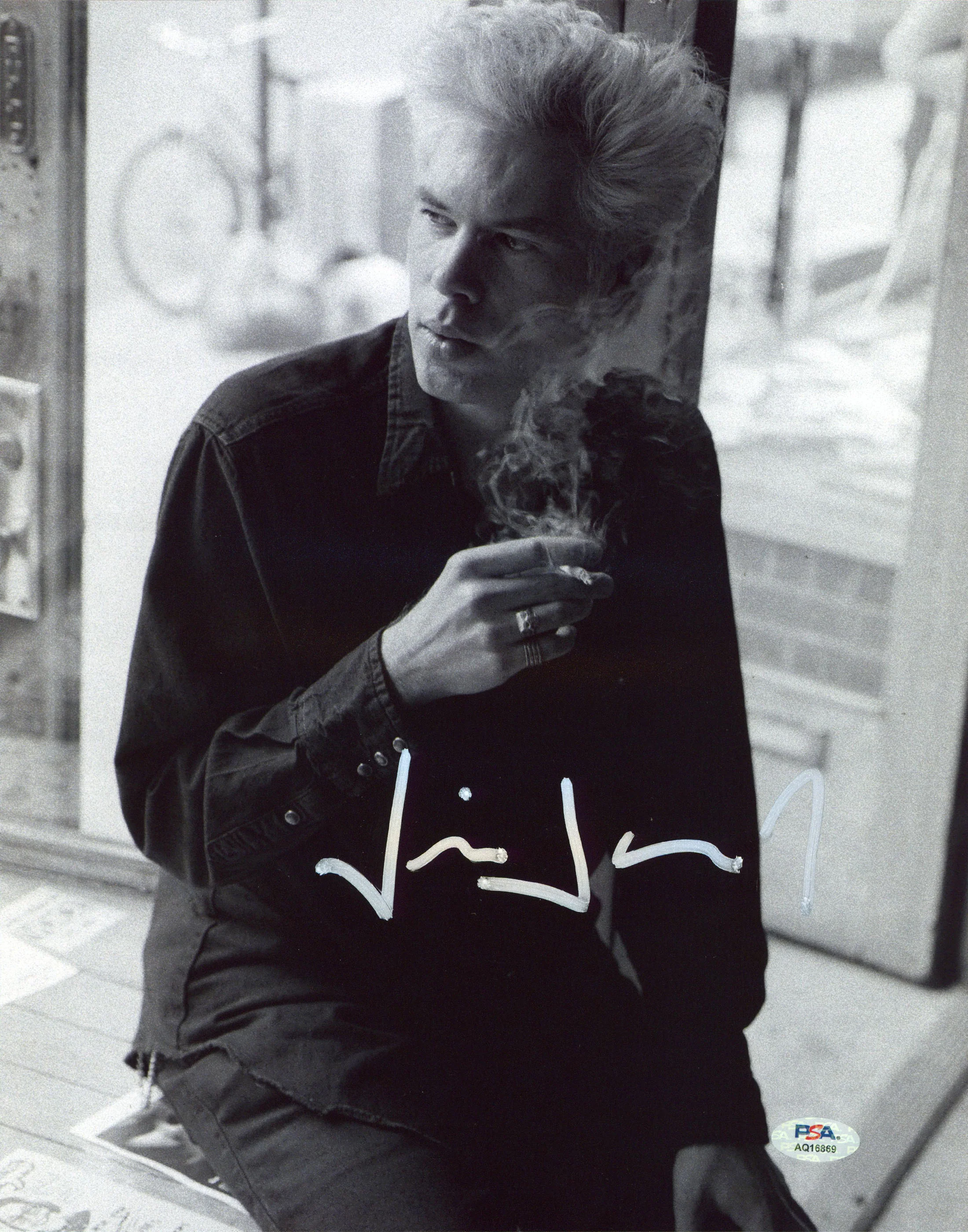 Jim Jarmusch Stranger Than Paradise Authentic Signed 11x14 Photo PSA/DNA AQ16869 - Image 2