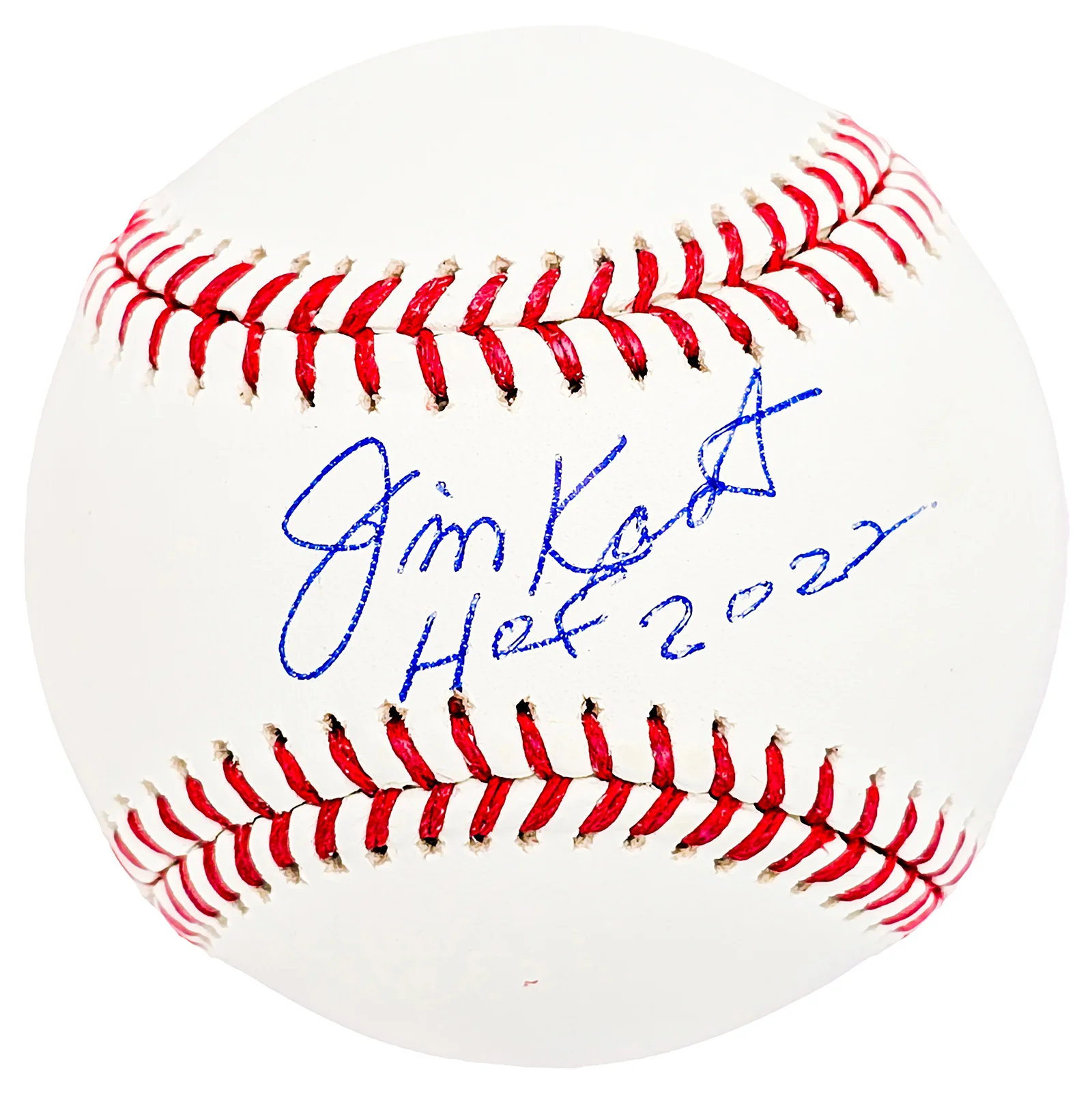 Jim Kaat Autographed Official MLB Baseball Twins Cardinals "HOF 2022" Beckett BAS Witness Stock #212253 - Image 2