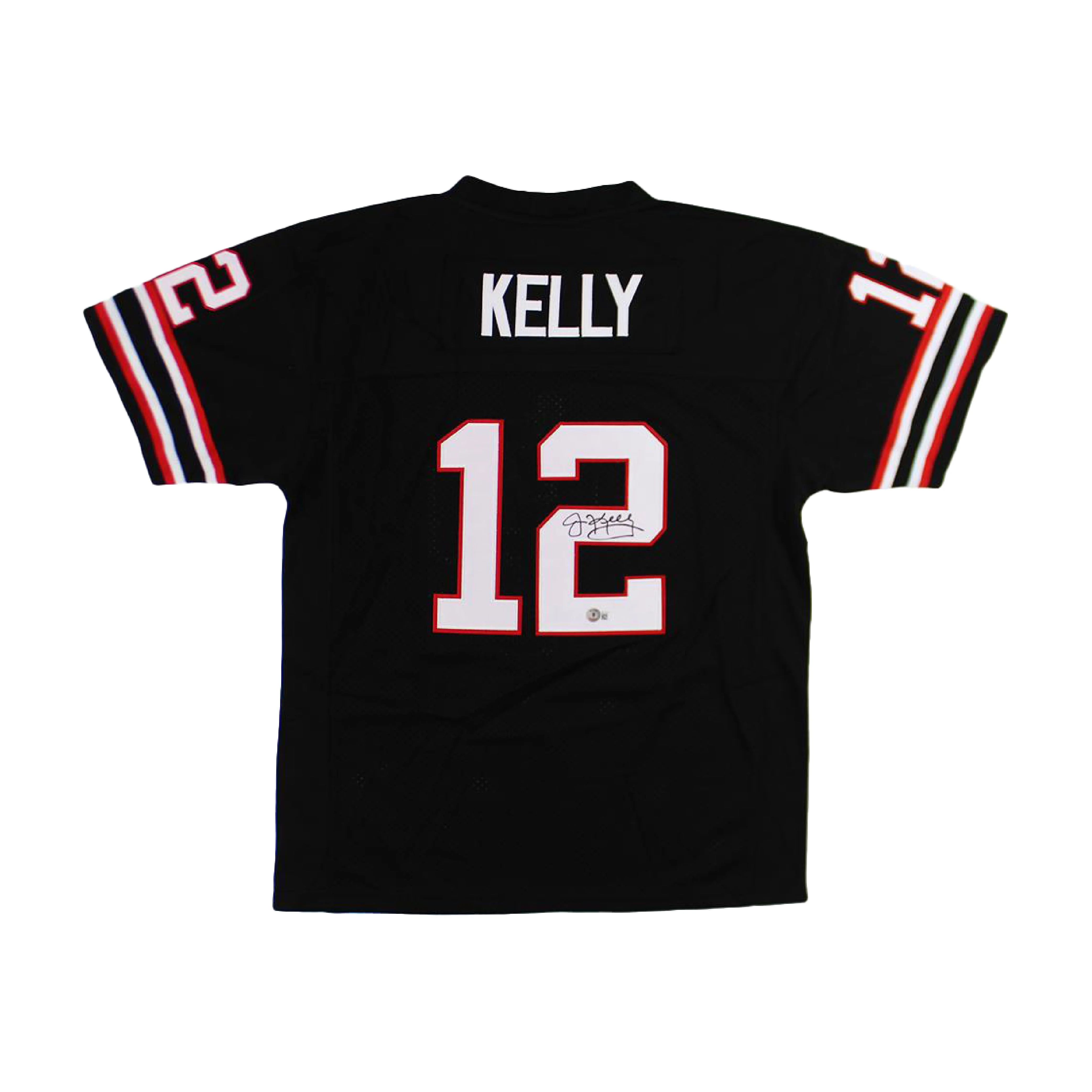 Jim Kelly Autographed Houston Gamblers Authentic Home Jersey