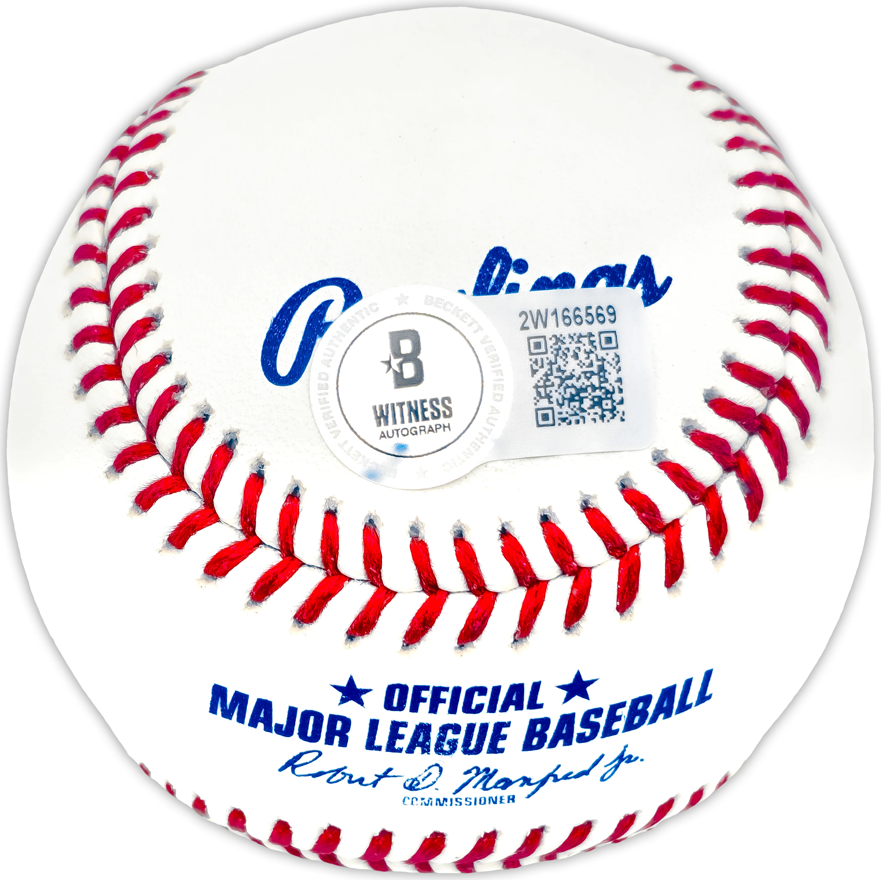 Jim Leyland Autographed Official MLB Baseball Detroit Tigers "HOF 24" Beckett BAS Witness Stock #233736 - Image 3
