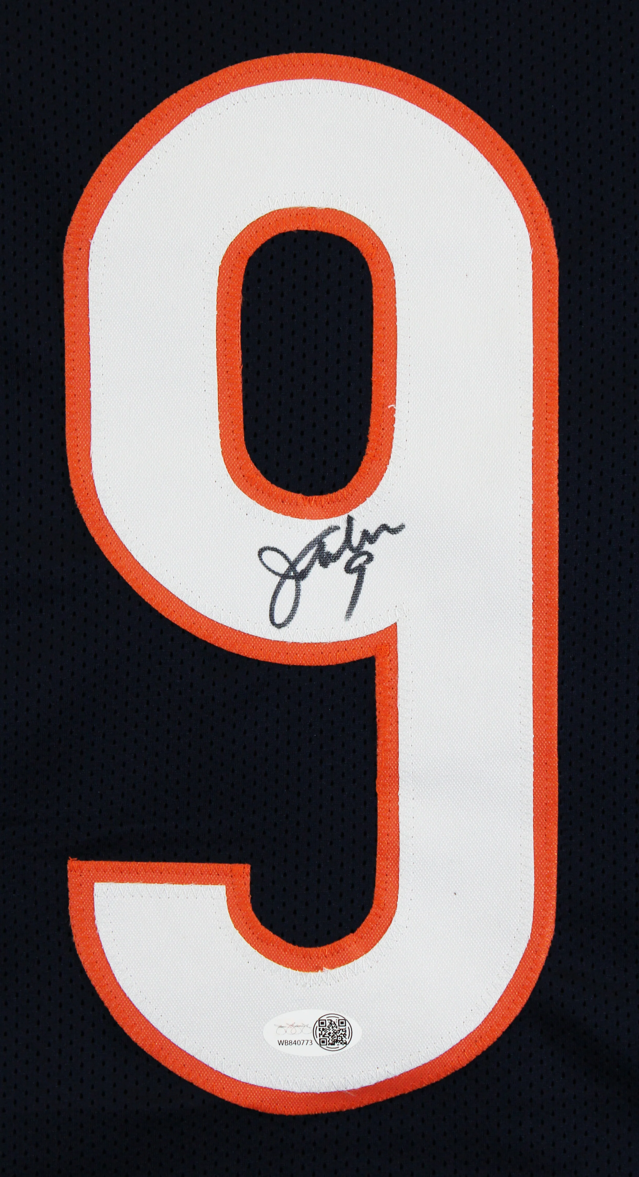 Jim McMahon Authentic Signed Navy Pro Style Framed Jersey JSA Witness - Image 3