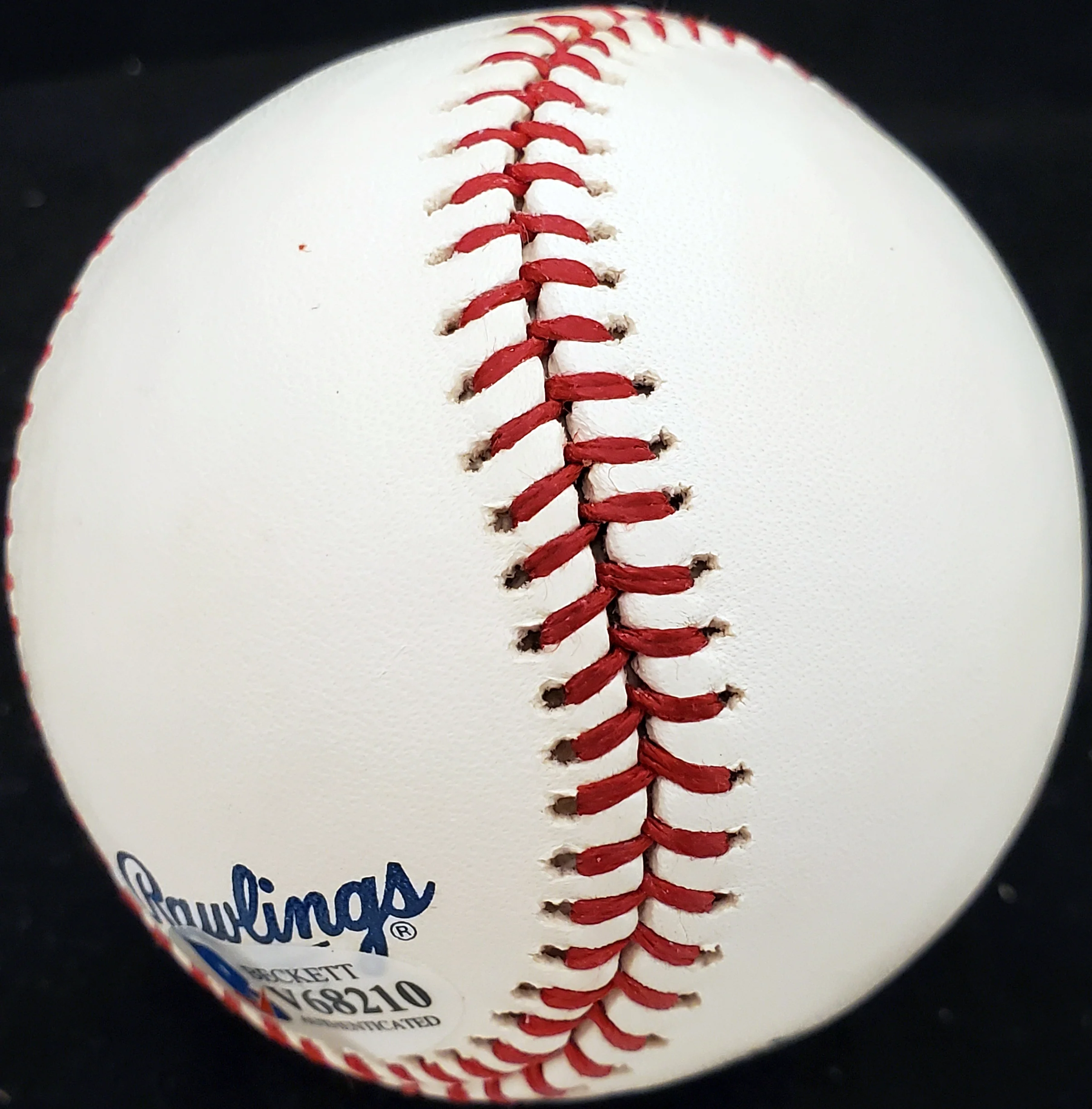 Jim Robertson Autographed Official MLB Baseball Philadelphia A's Beckett BAS #V68210 - Image 4