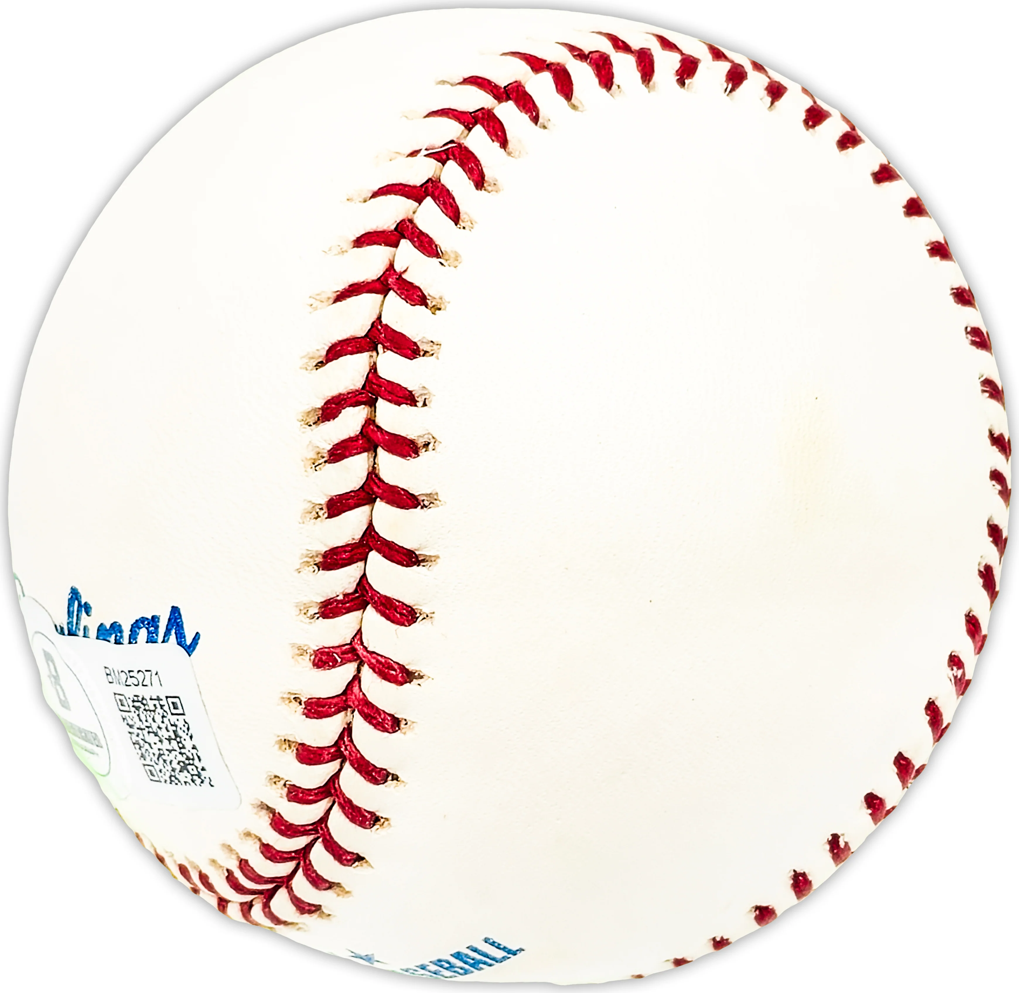 Jim Robertson Autographed Official MLB Baseball Philadelphia A's Beckett BAS QR #BM25271 - Image 4