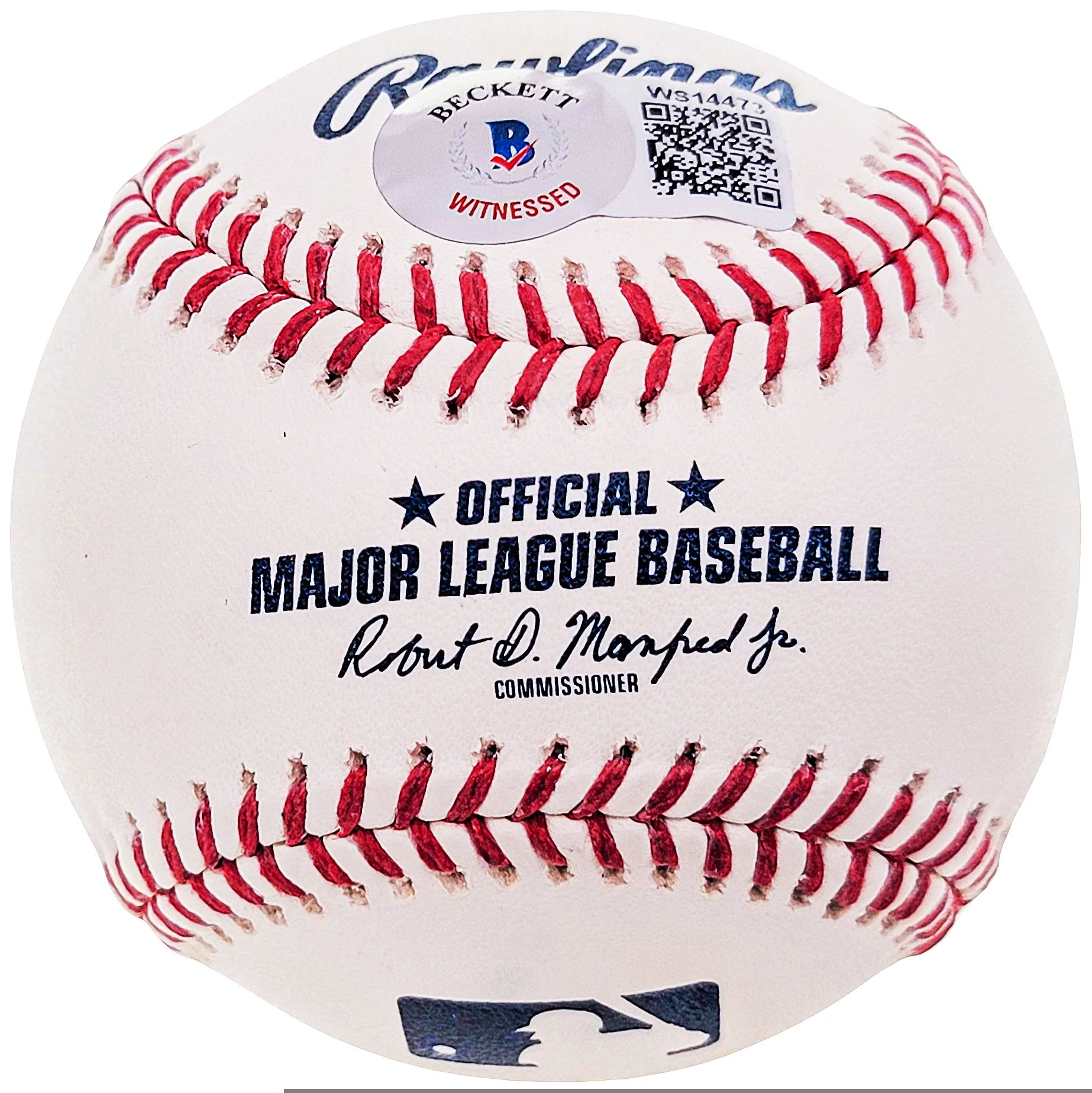 Jim Thome Autographed Official MLB Baseball Cleveland Indians "HOF 18" Beckett BAS Witness Stock #207969 - Image 3