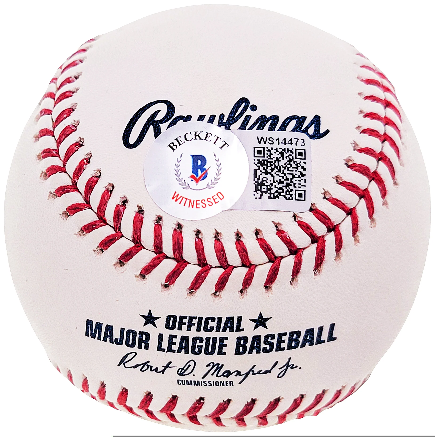 Jim Thome Autographed Official MLB Baseball Cleveland Indians "HOF 18" Beckett BAS Witness Stock #207969 - Image 4
