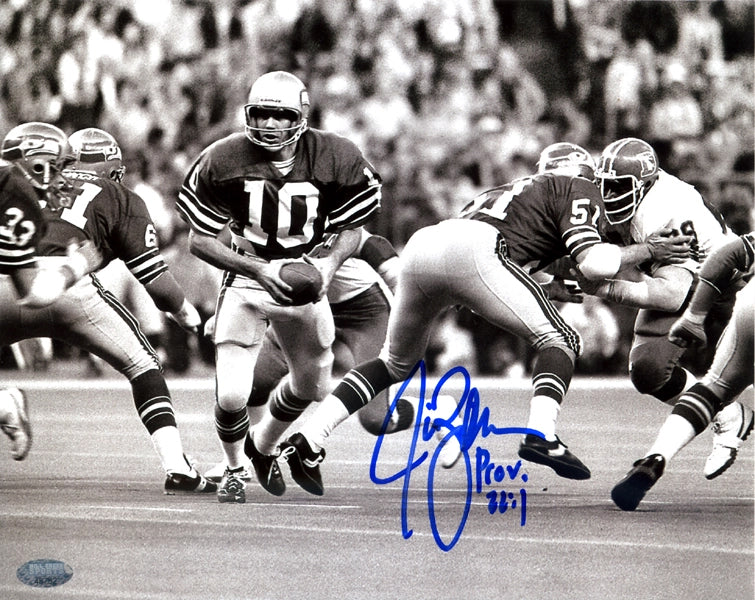 Jim Zorn Autographed Framed 8x10 Photo Seattle Seahawks MCS Holo Stock #209428 - Image 2
