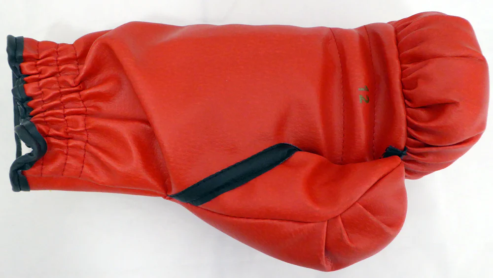Jimmy Ellis Autographed Red Everlast Boxing Glove Beckett BAS #C71443 - Image 4