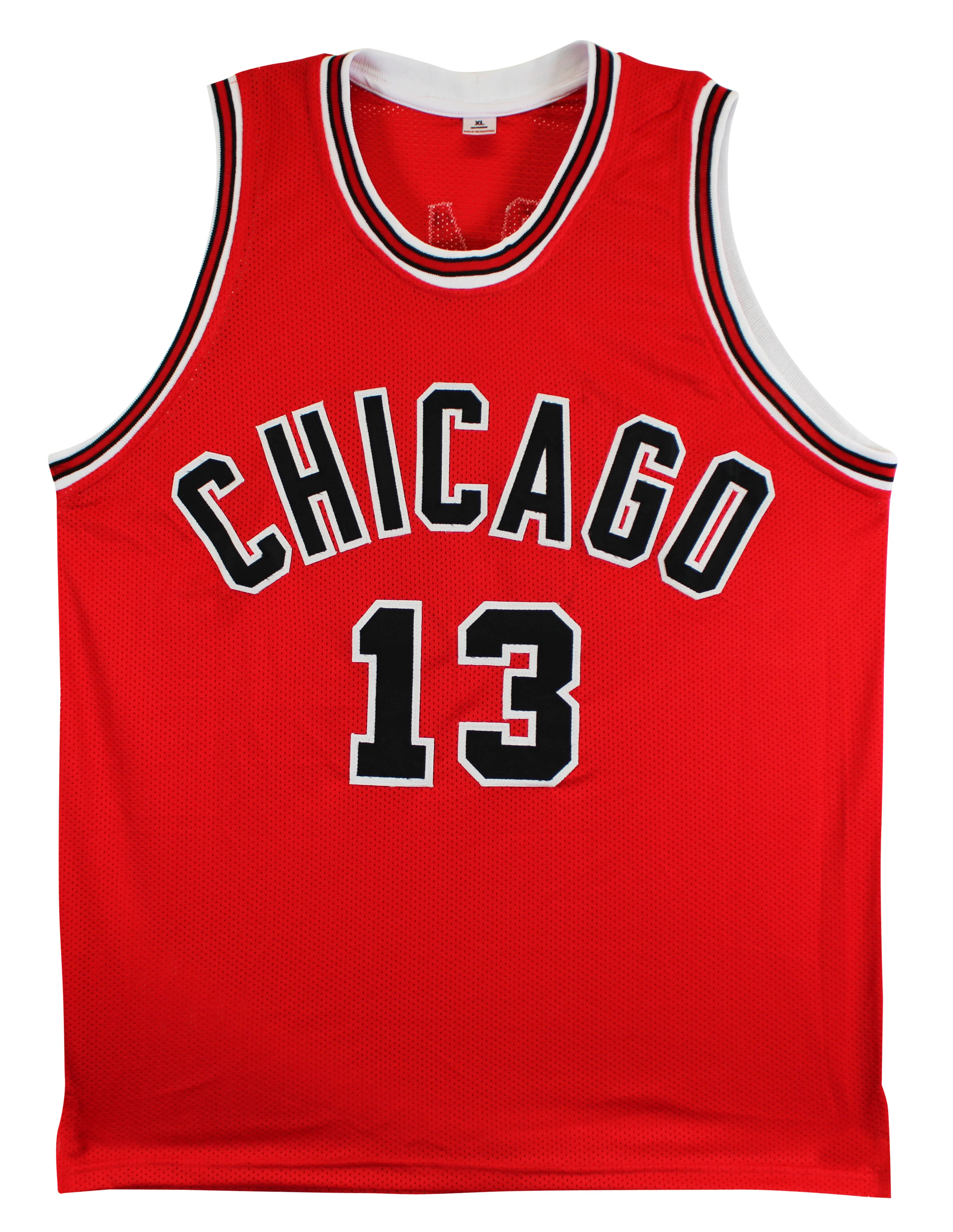 Joakim Noah Authentic Signed Red Pro Style Jersey Autographed BAS Witnessed - Image 4