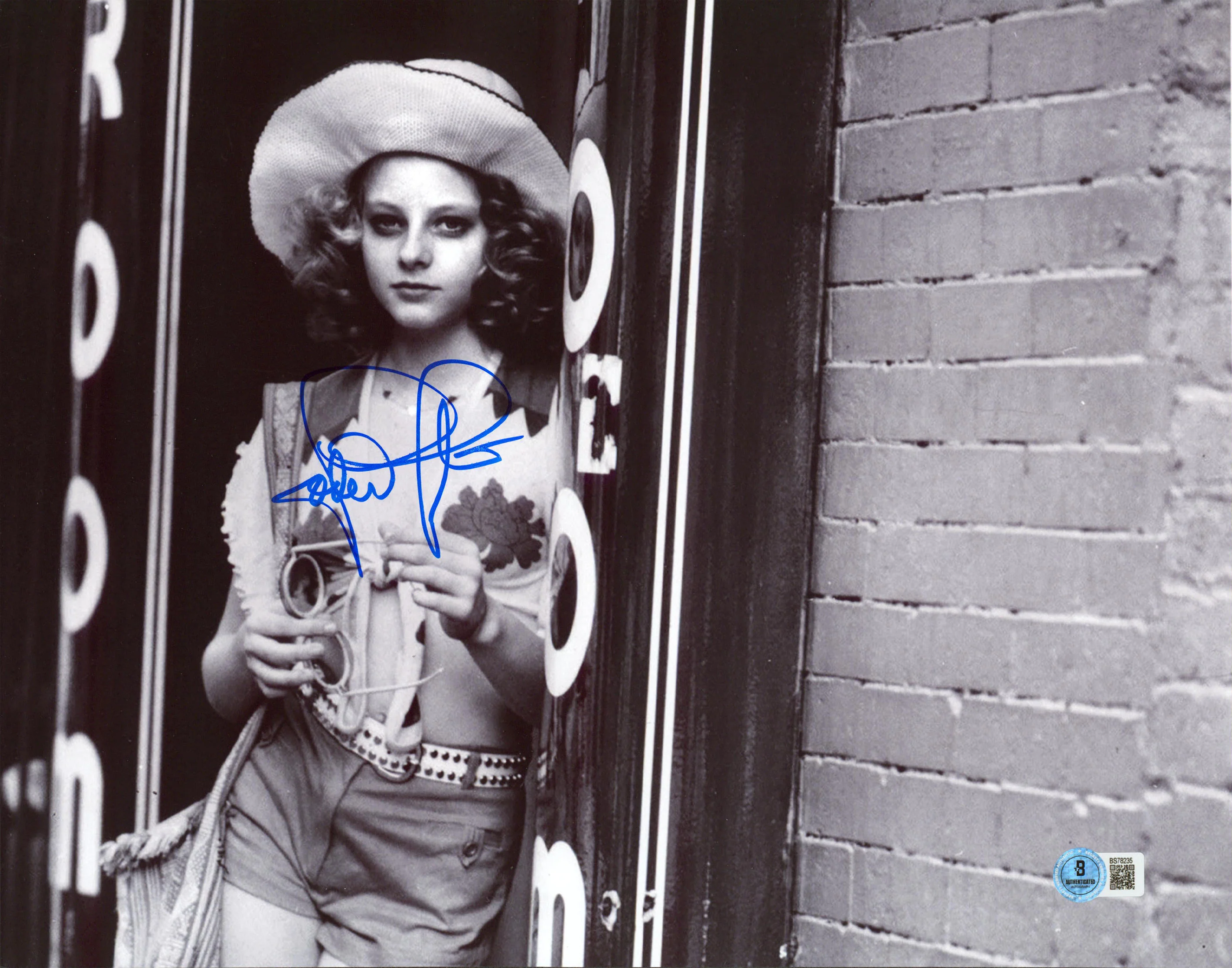 Jodie Foster Taxi Driver Authentic Signed 11x14 Photo Autographed BAS #BS78235