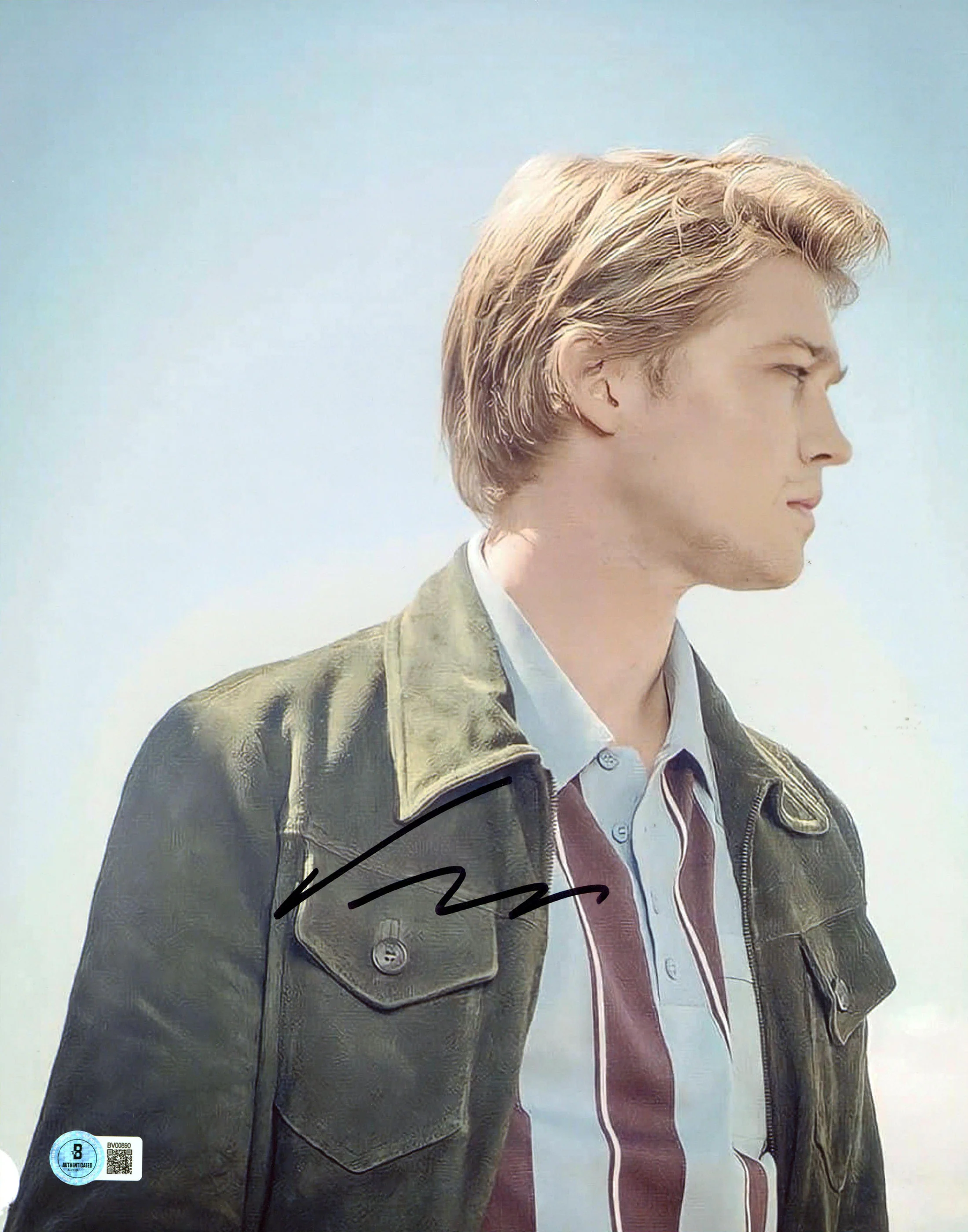 Joe Alwyn The Favourite Authentic Signed 11x14 Vertical Photo BAS #BV00890 - Image 2