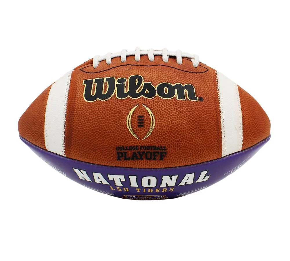 Joe Burrow Autographed CFP LSU National Champions 2019 Official Football - Image 3