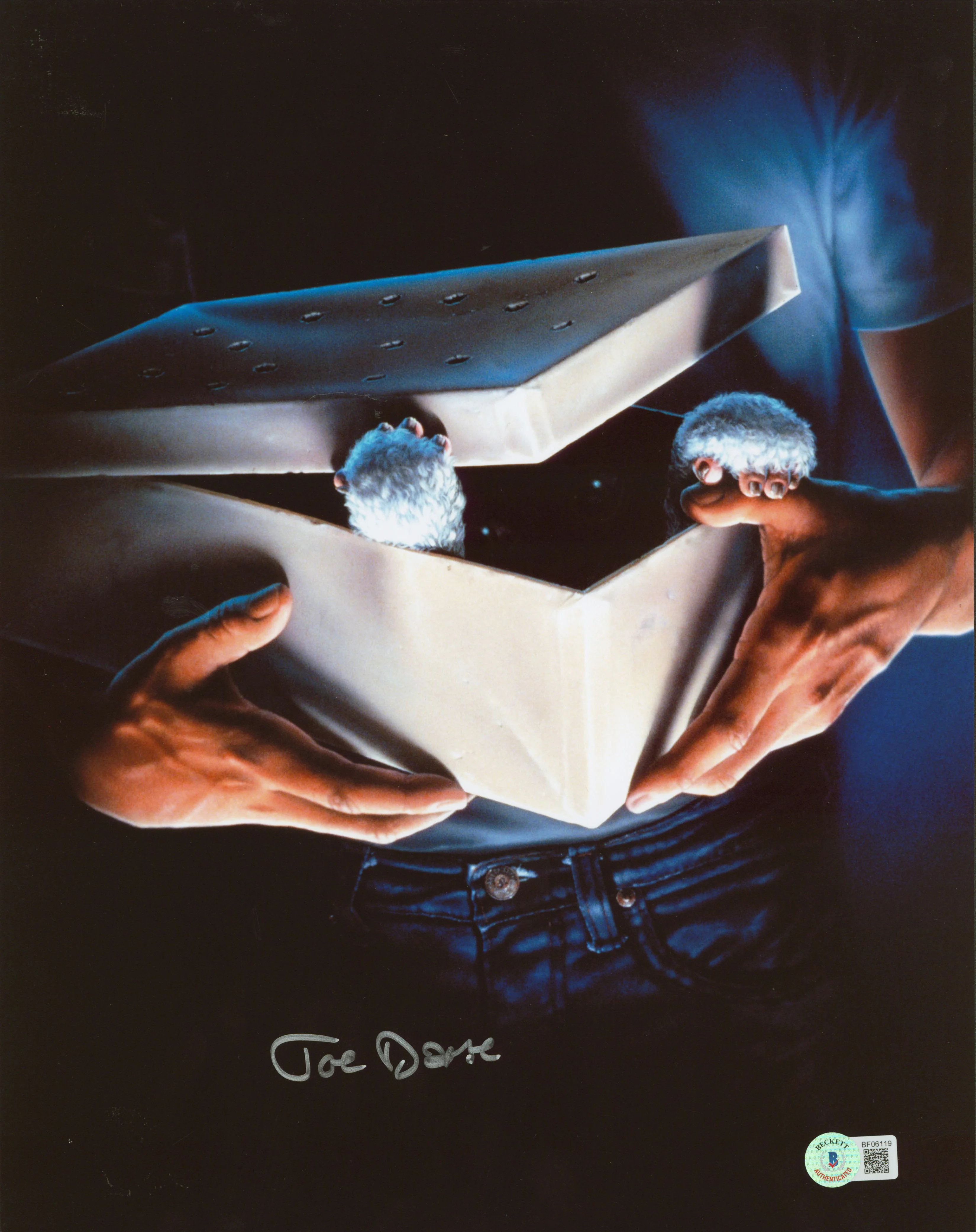 Joe Dante Gremlins Authentic Signed 11x14 Photo Autographed BAS #BF06119 - Image 2