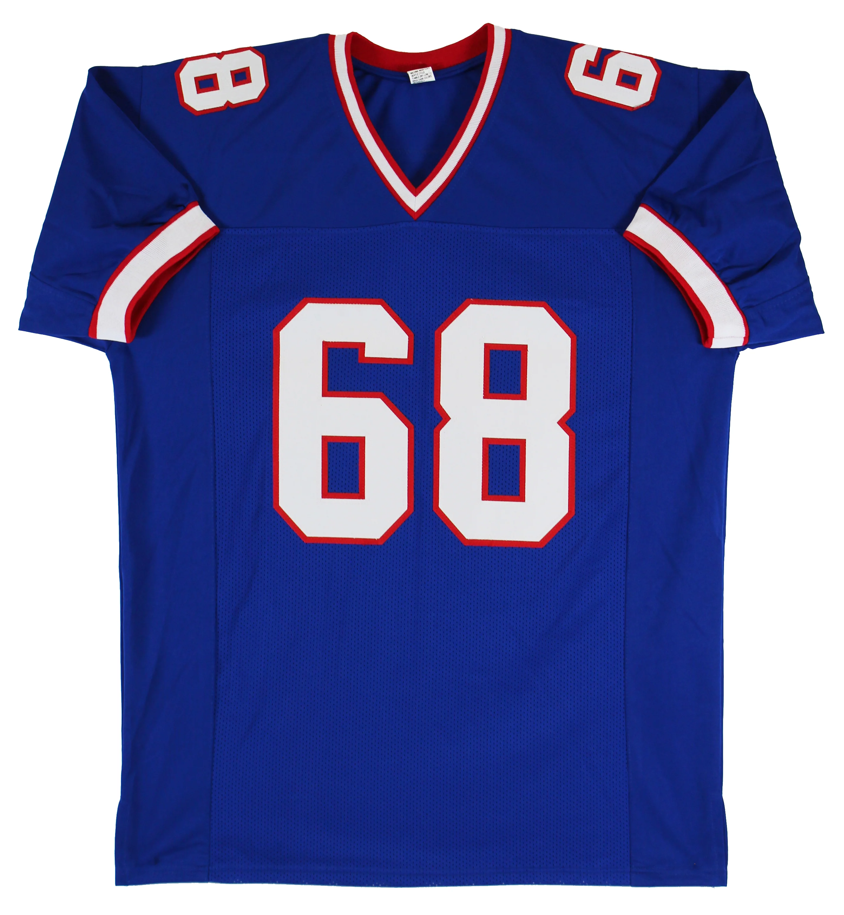 Joe DeLamielleure "HOF 03" Authentic Signed Blue Pro Style Jersey BAS Witnessed - Image 4