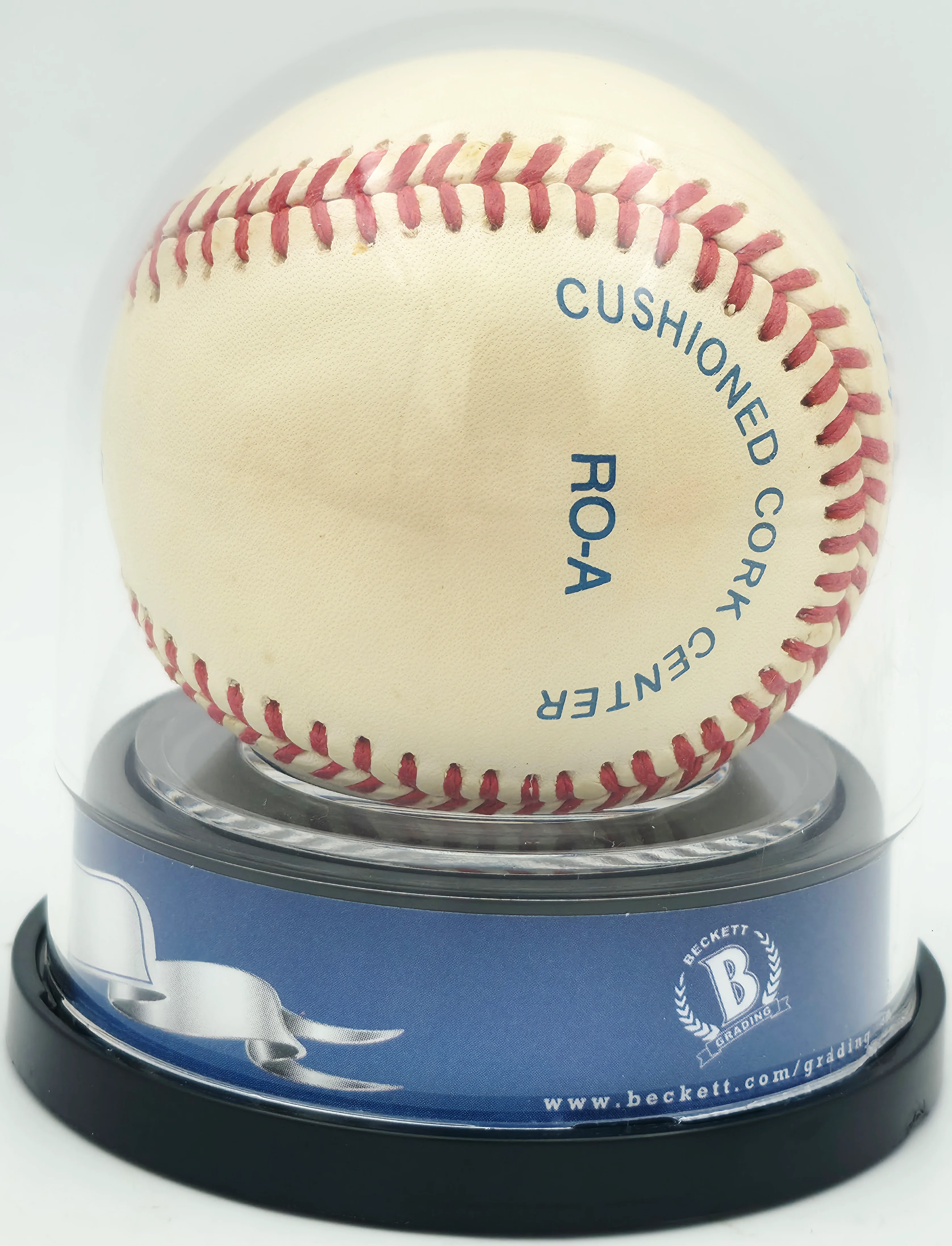 Joe DiMaggio Autographed Official AL Baseball New York Yankees Auto Grade Mint 9 Beckett BAS #18630423 - Image 5