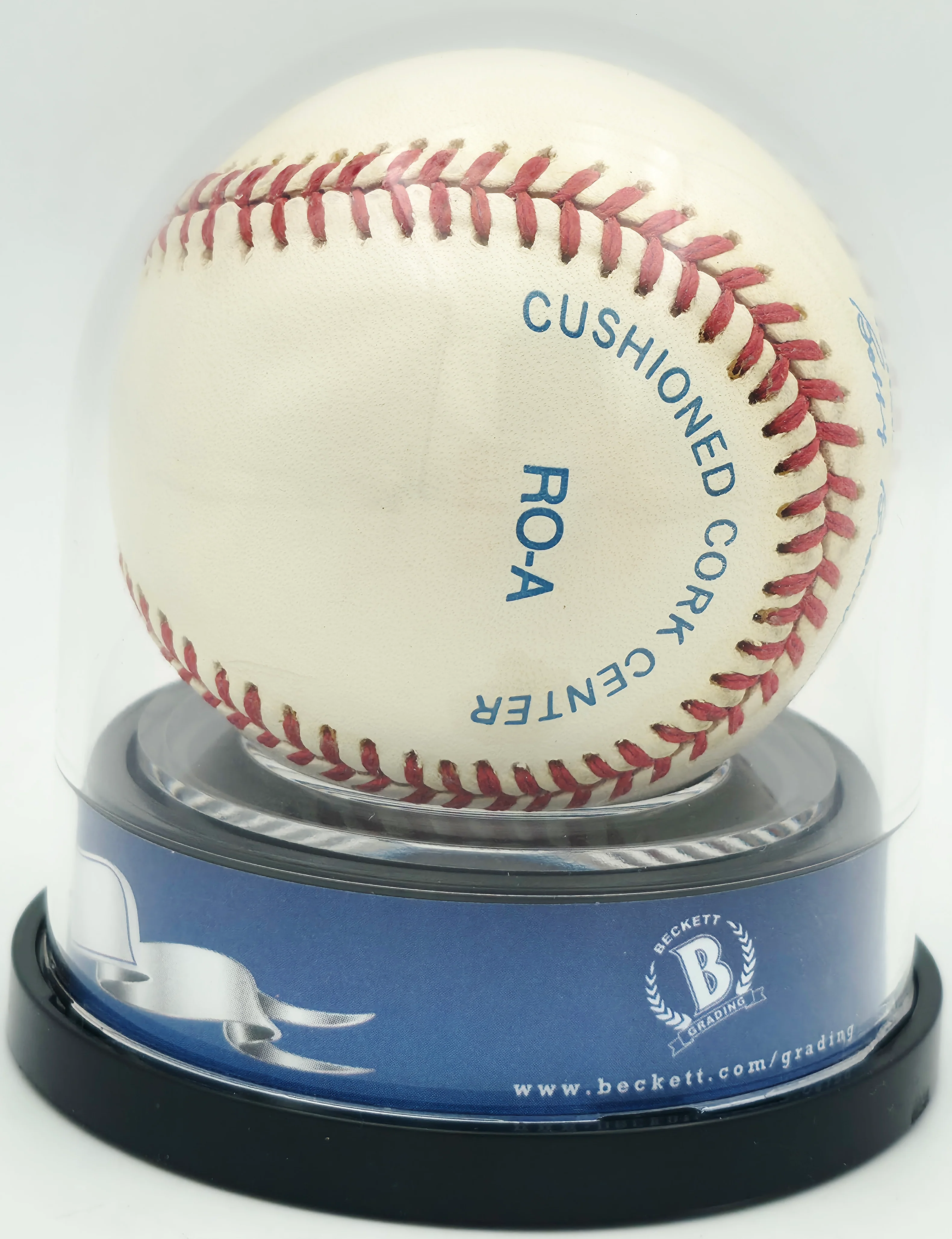 Joe DiMaggio Autographed Official AL Baseball New York Yankees Auto Grade Mint 9 Beckett BAS #18630537 - Image 5