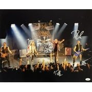 Joe Elliott Phil Collen Signed 16x20 Def Leppard Band Photo JSA ITP - Image 4