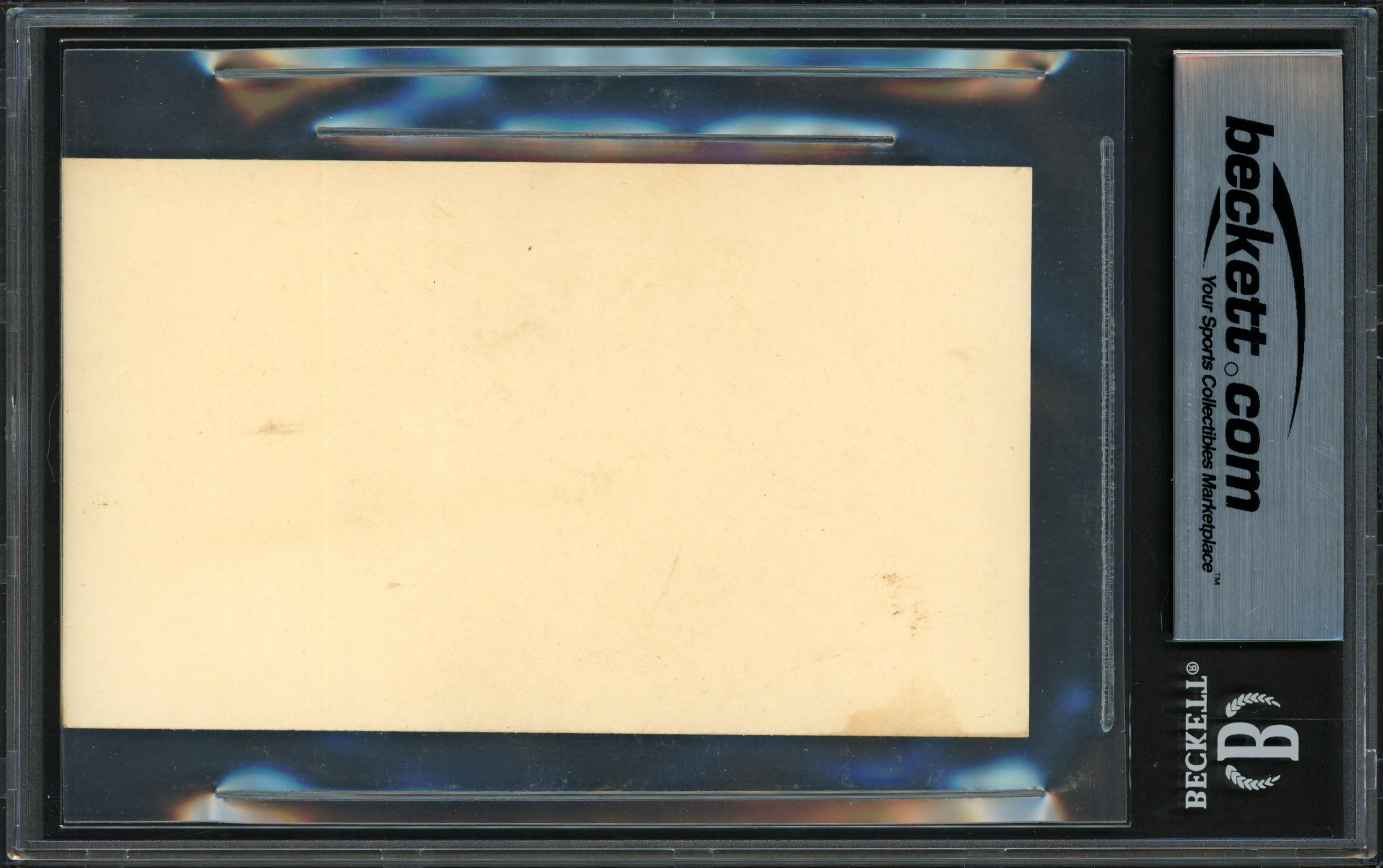 Joe Louis Autographed 3x5 Index Card Beckett BAS #17607355 - Image 2