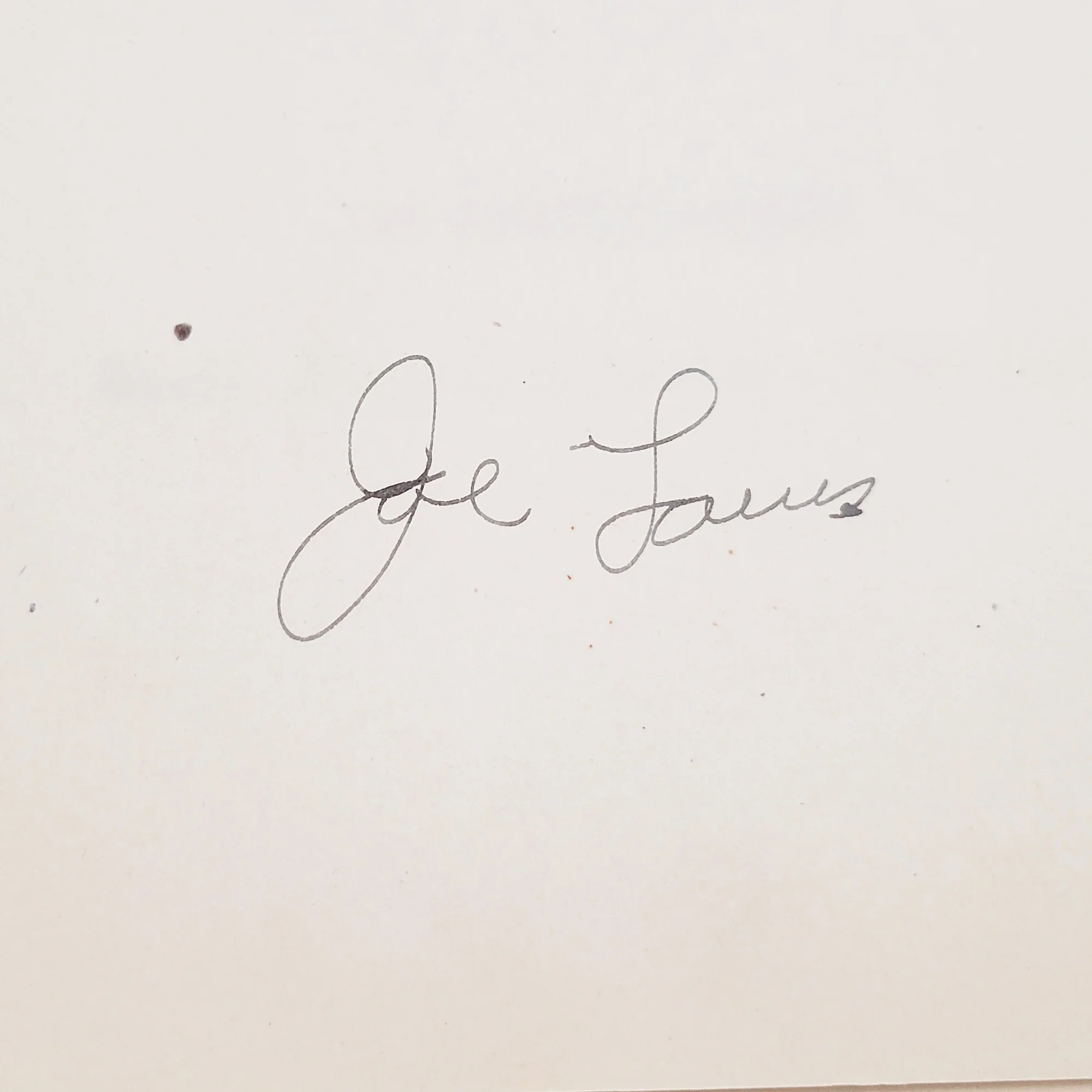Joe Louis Autographed My Life Story Autobiography Book Heavyweight Champion JSA #YY00341 - Image 3