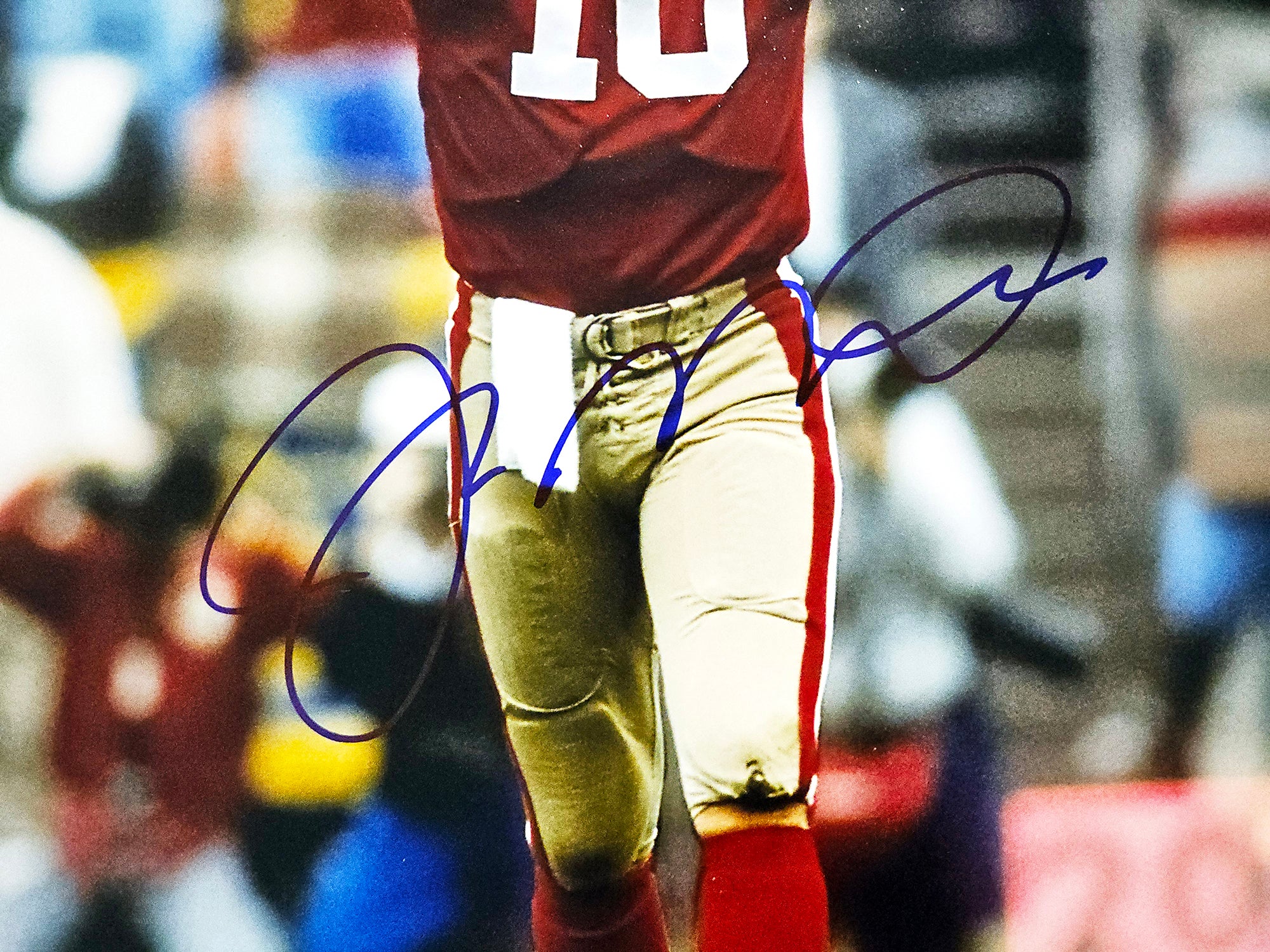 Joe Montana Autographed 16x20 Photo San Francisco 49ers Beckett BAS QR Stock #221162 - Image 2