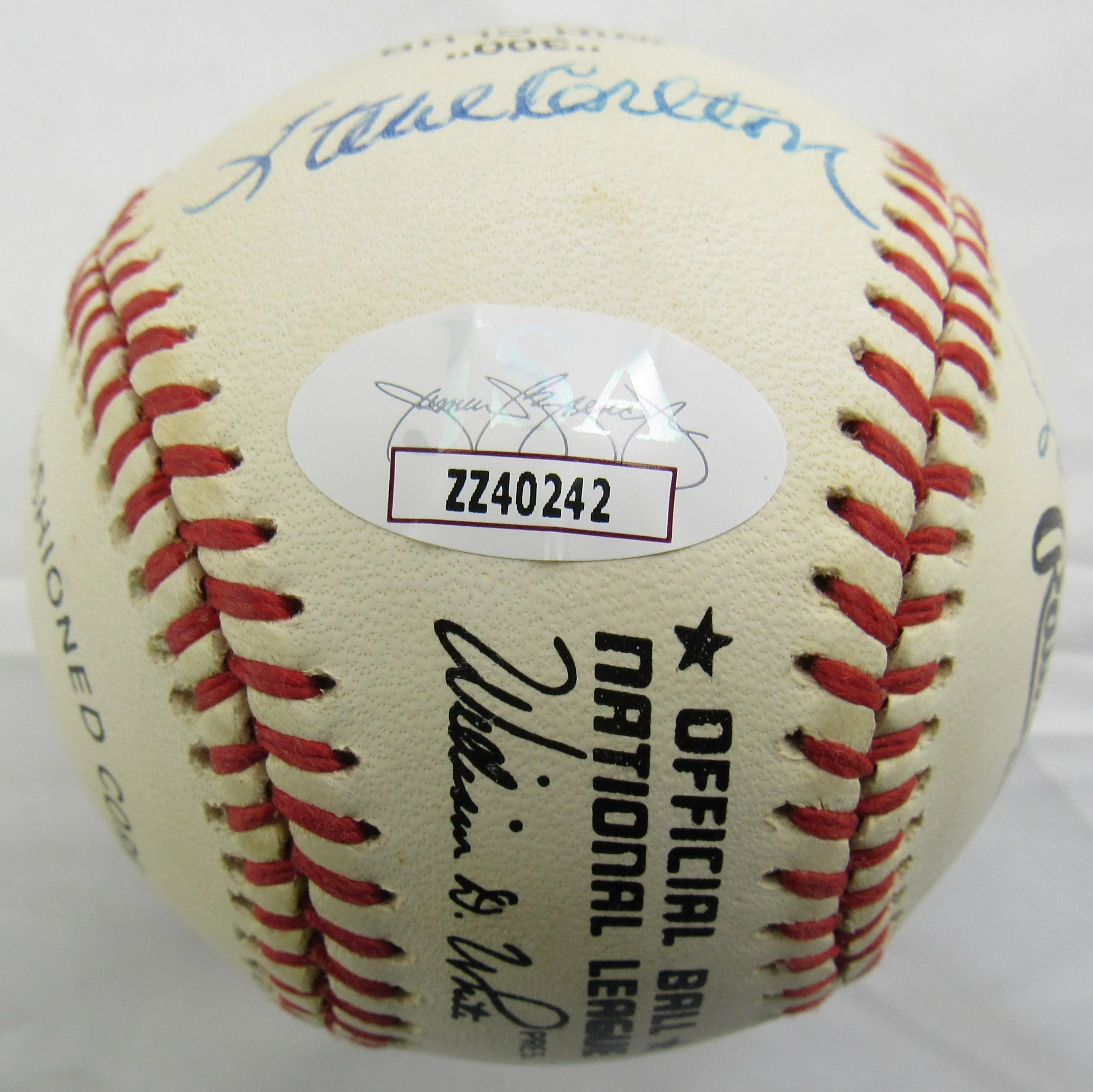 300 Wins Club Signed Rawlings Baseball JSA LOA ZZ40242 - Image 7