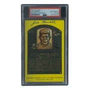 Joe Sewell Signed 4x6 Cleveland Hall Of Fame Plaque Card PSA/DNA 85026253 - Image 3