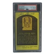 Joe Sewell Signed 4x6 Cleveland Hall Of Fame Plaque Card PSA/DNA 85026254 - Image 3