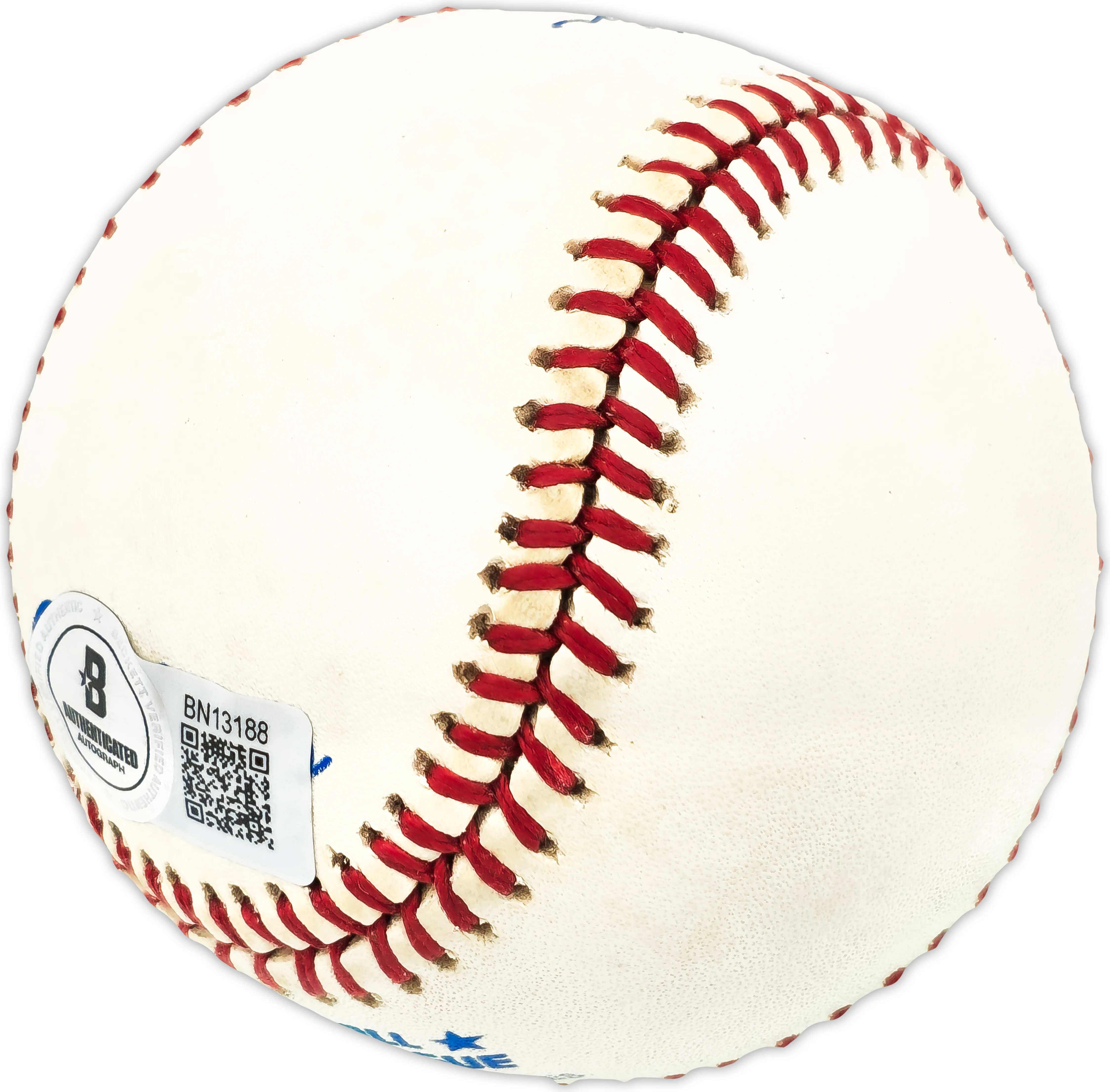 Joe Tipton Autographed Official AL Baseball Cleveland Indians, Chicago White Sox Beckett BAS QR #BN13188 - Image 3