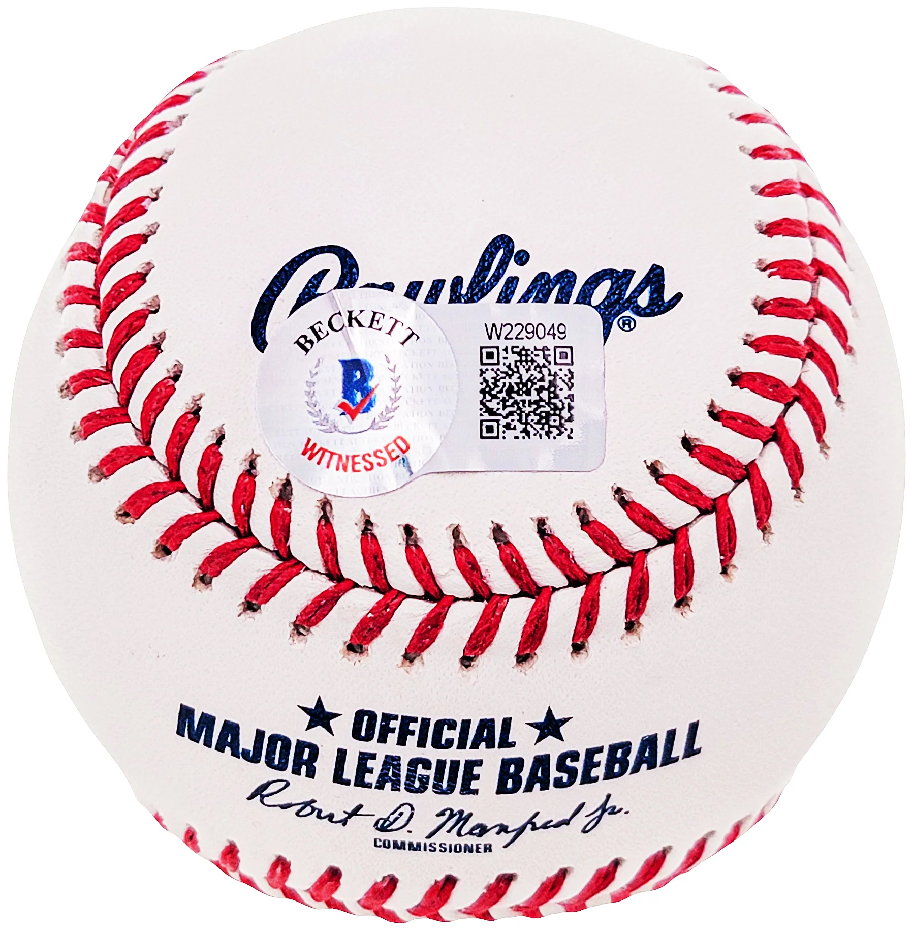 Johan Santana Autographed Official MLB Baseball New York Mets "Nohan 6/1/12" Beckett BAS Witness Stock #210999 - Image 4