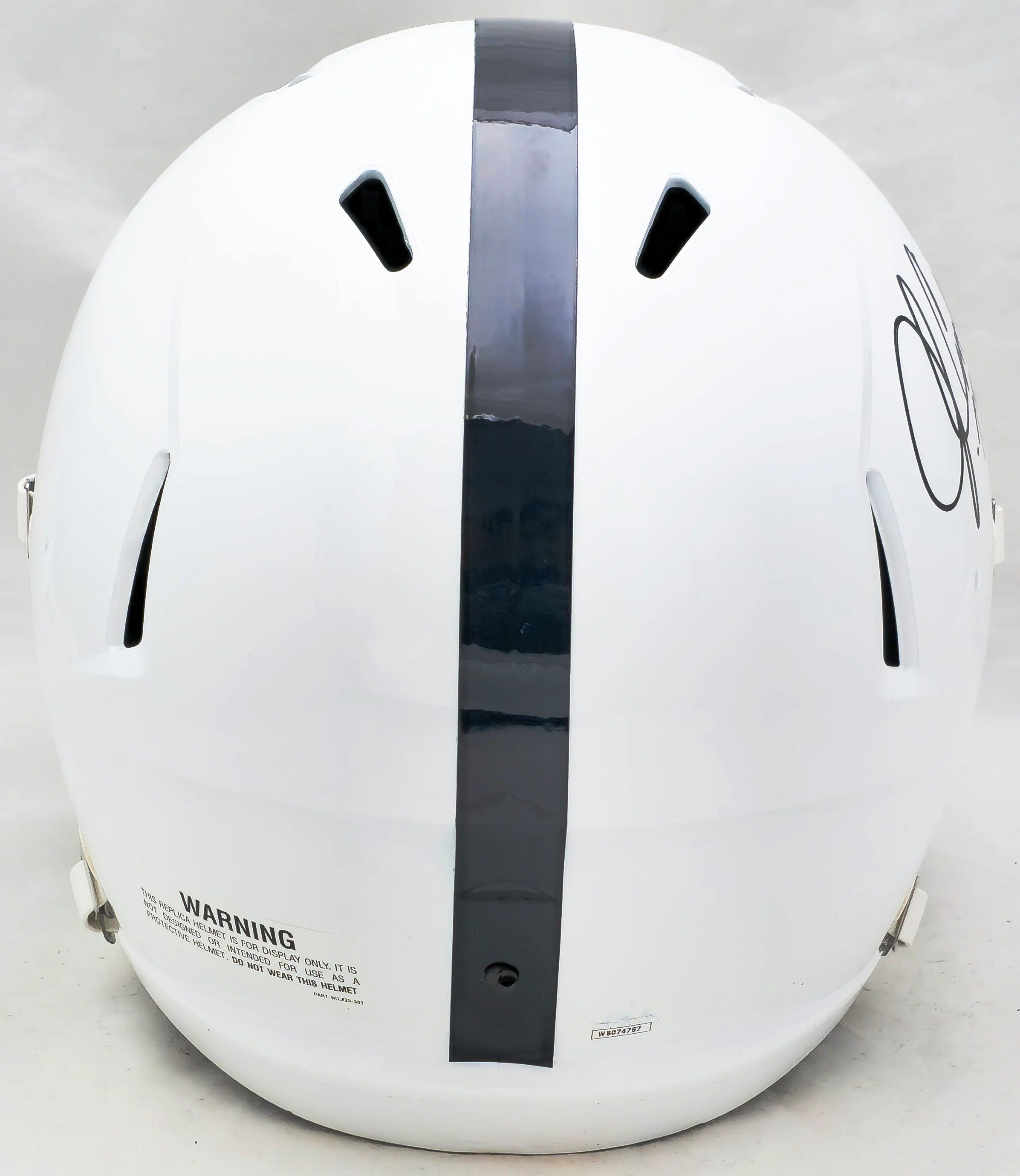 John Cappelletti Autographed Penn State Nittany Lions White Full Size Speed Replica Helmet "73 Heisman" JSA Stock #221332 - Image 4