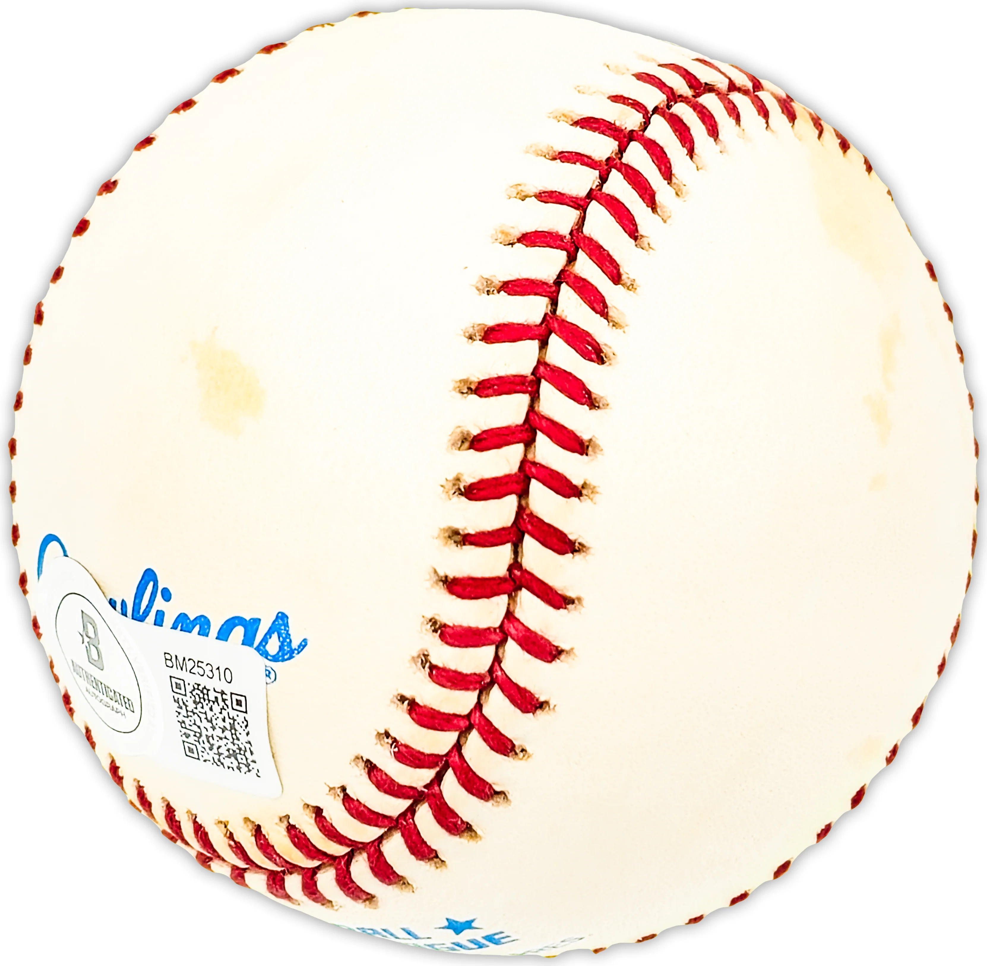 John O'Donoghue Autographed Official AL Baseball Indians, Pilots Beckett BAS QR #BM25310 - Image 3