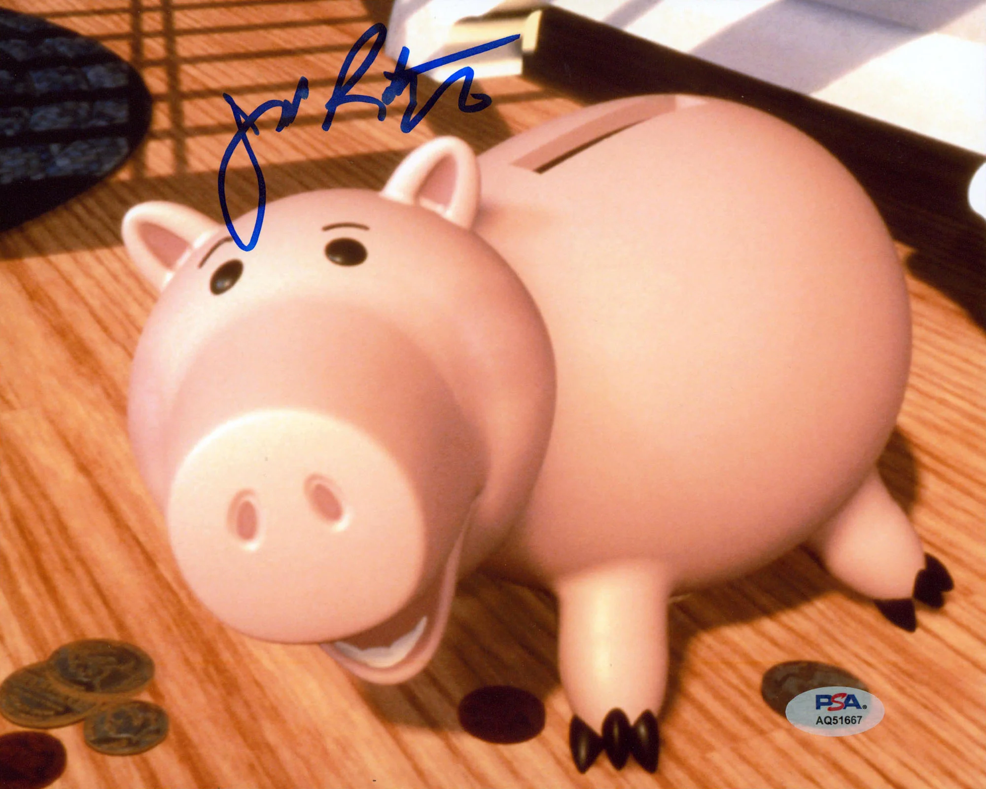 John Ratzenberger Toy Story Authentic Signed 8x10 Horizontal Photo PSA/DNA 1 - Image 2