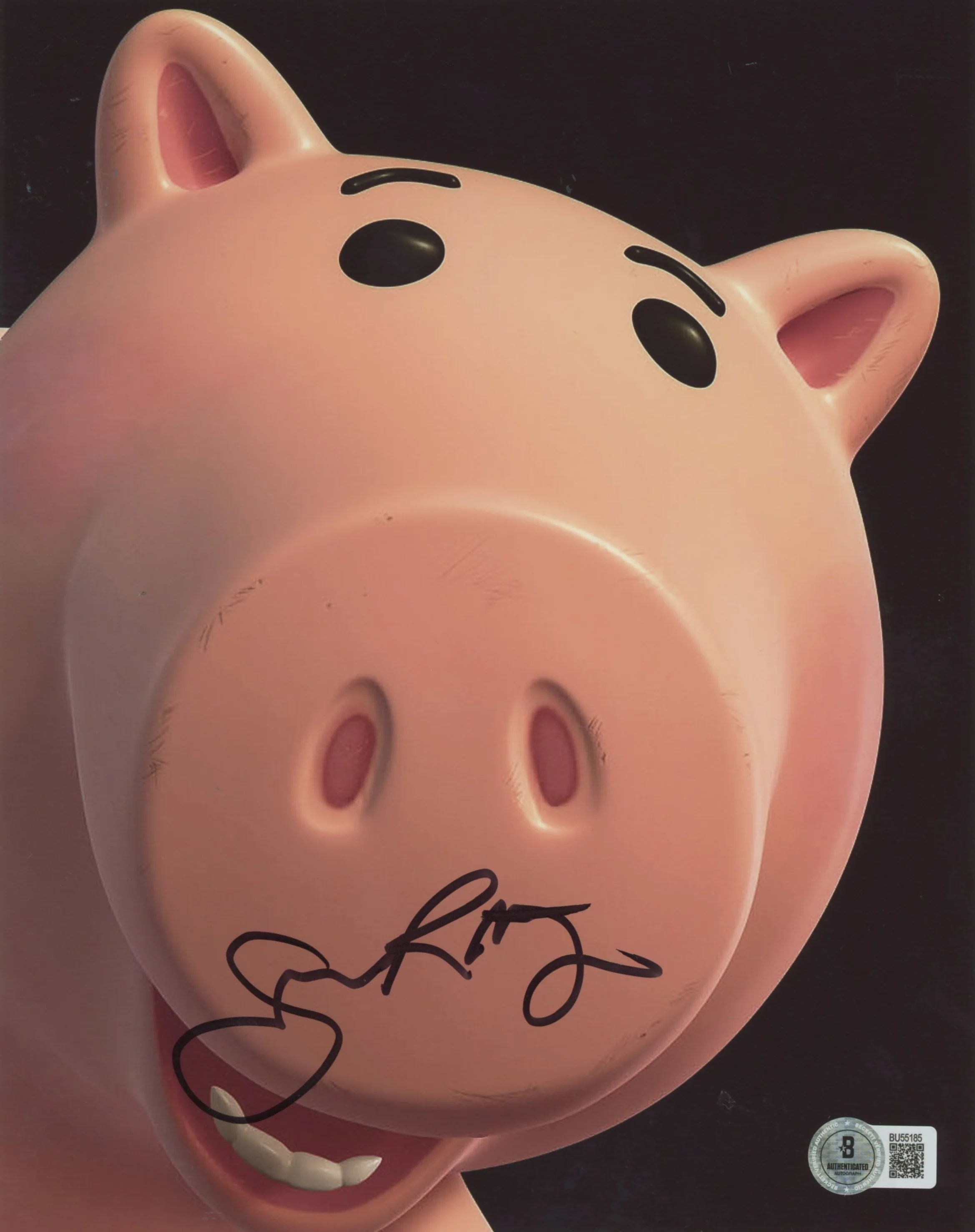 John Ratzenberger Toy Story Authentic Signed 8x10 Vertical Photo BAS 4