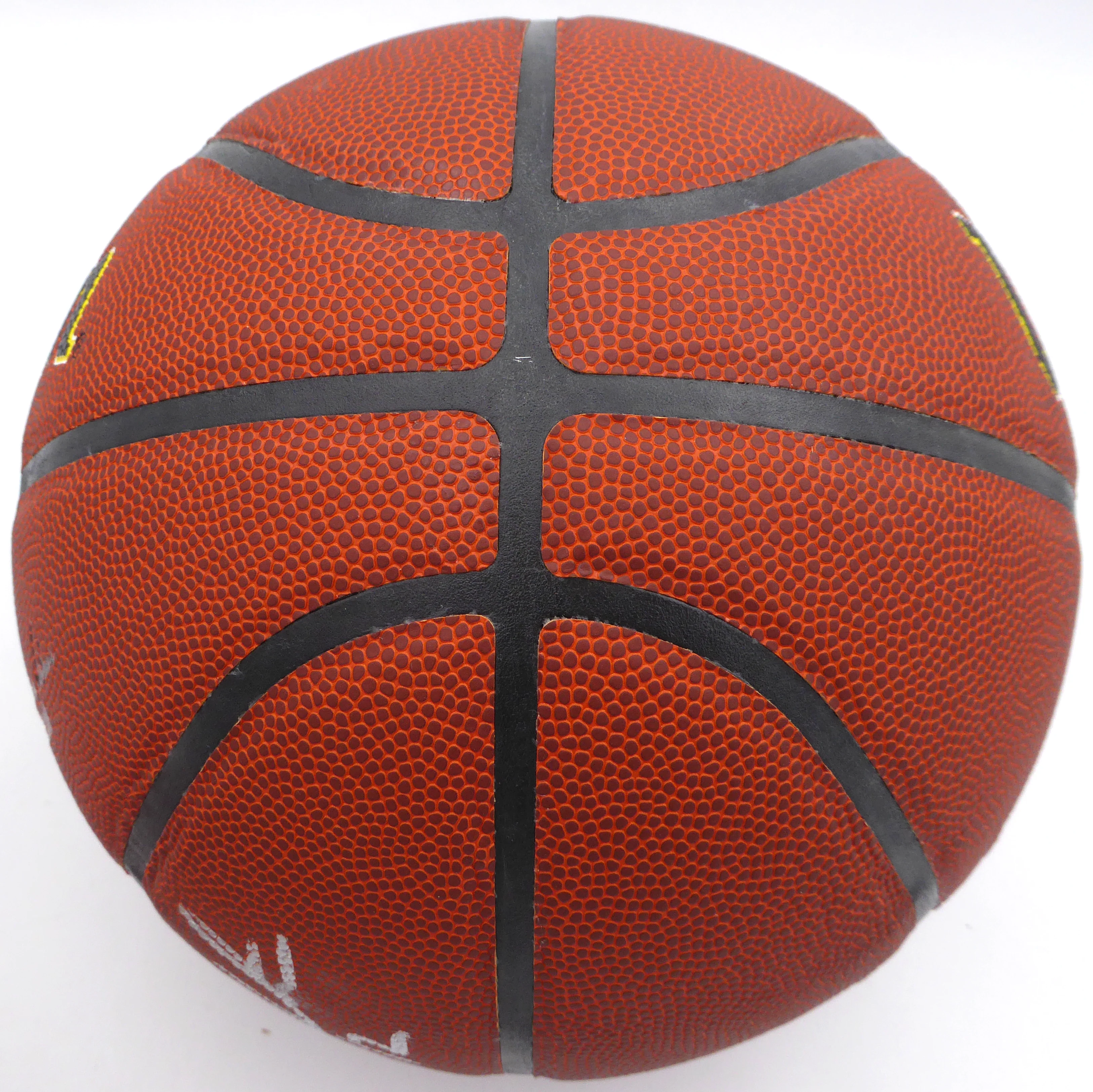 John Stockton Autographed Basketball Utah Jazz (Smudged) Beckett BAS QR #1W271720 - Image 5