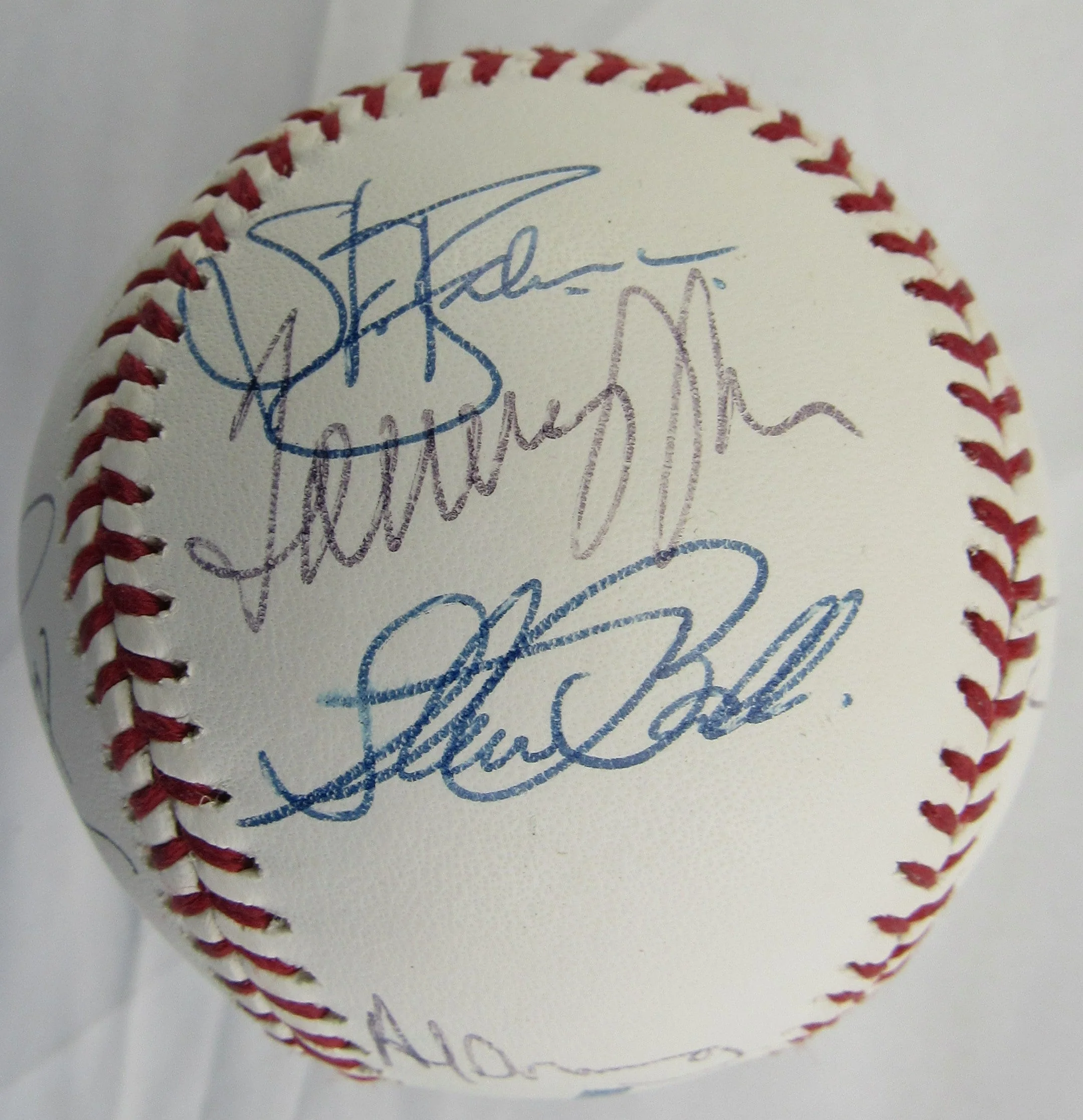Multi Signed Rawlings Auto Baseball - New York Yankees 14 Signatures - Tim Raines Graig Nettles - Image 4
