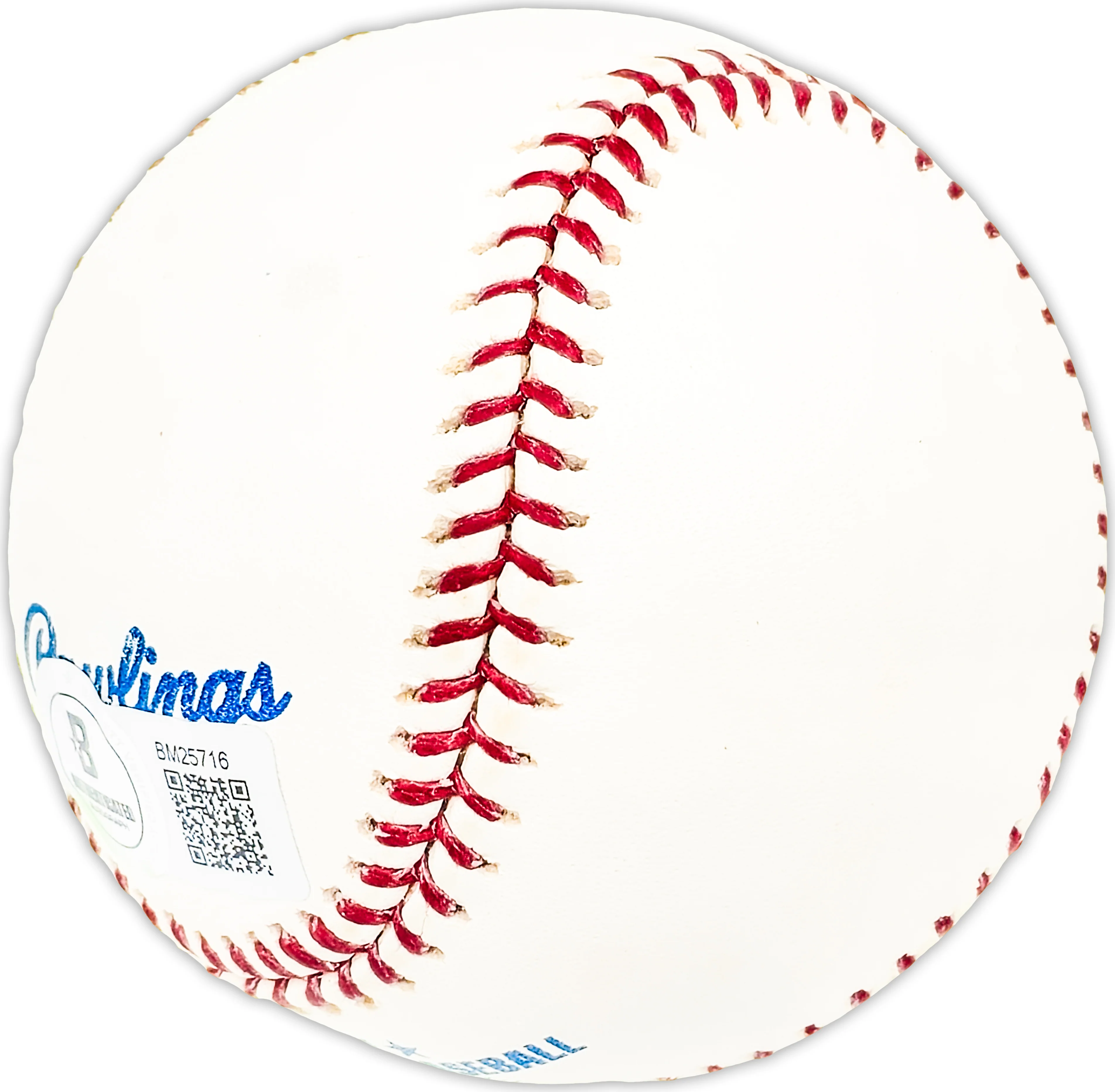 John "Zeke" Bella Autographed Official MLB Baseball New York Yankees Beckett BAS QR #BM25716 - Image 4