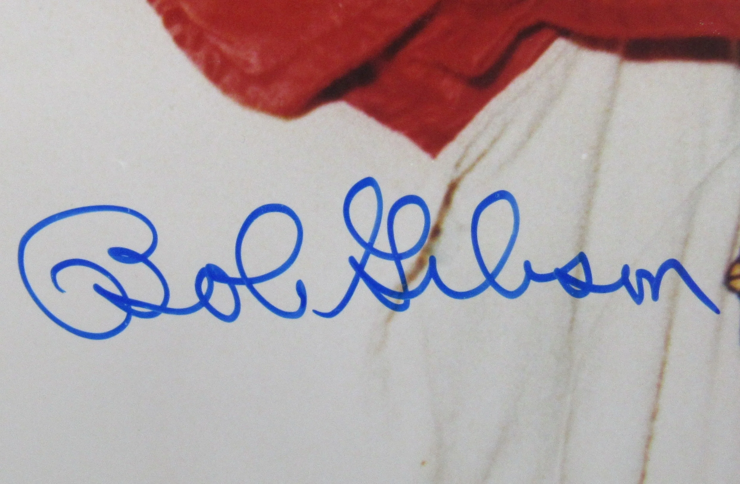 Bob Gibson Signed Auto 8x10 Photo JSA CH80373 - Image 2