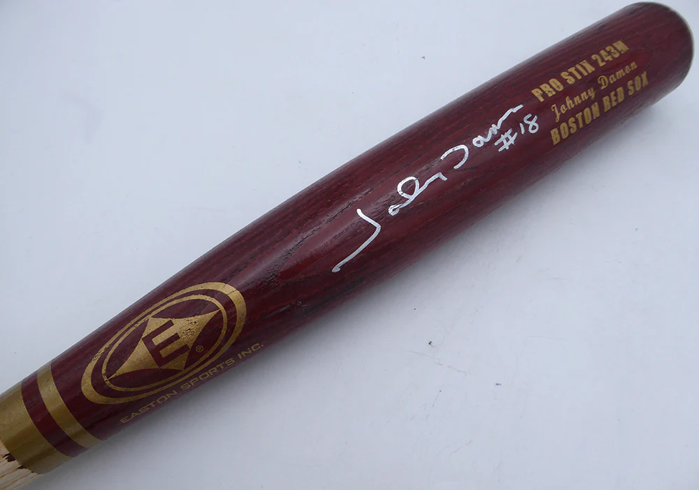 Johnny Damon Autographed Easton 2002 Game Issued Stix Bat Boston Red Sox PSA #1B14324