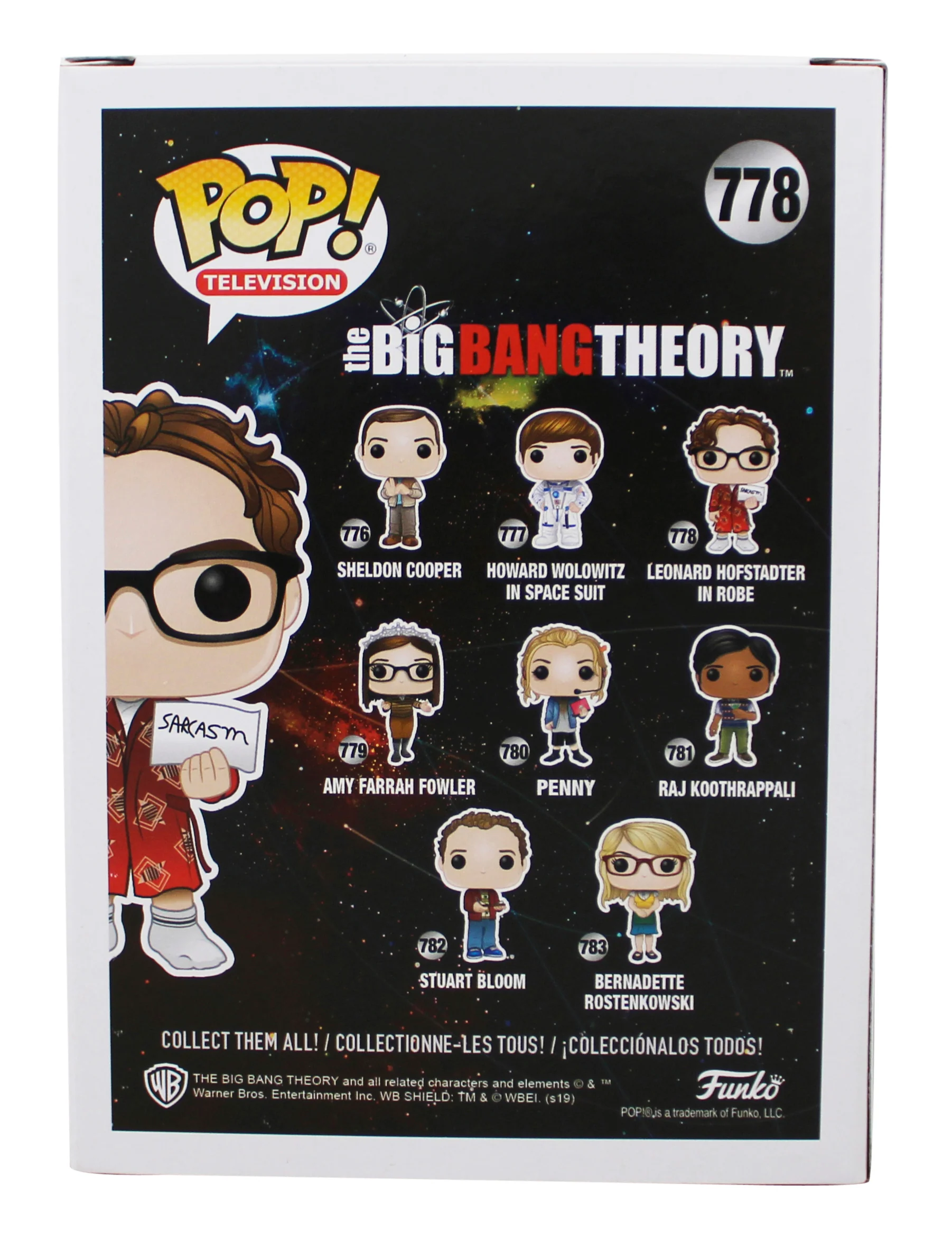 Johnny Galecki The Big Bang Theory Signed #778 Funko Pop Figure BAS #BU03232 - Image 5