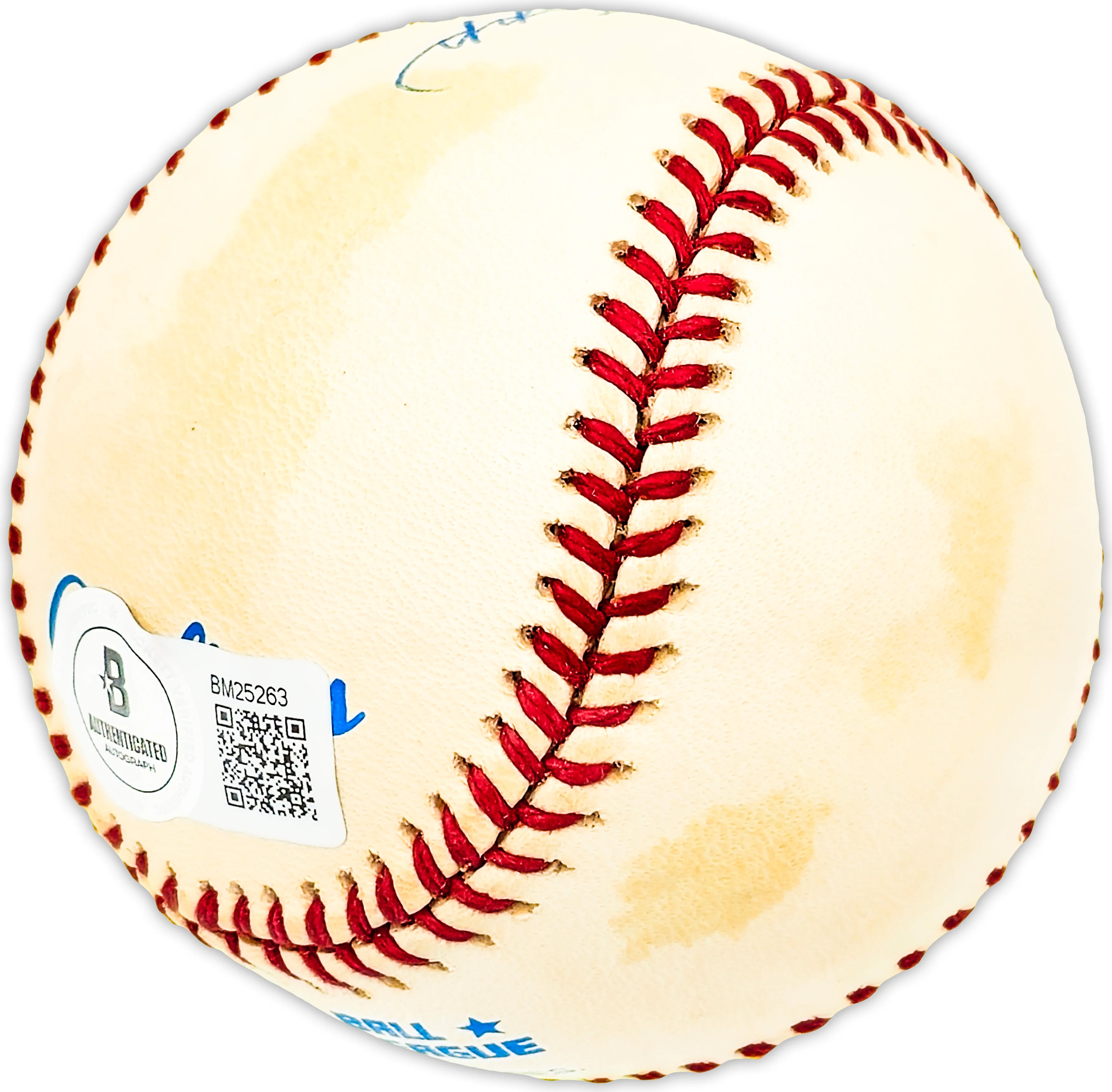 Johnny Hopps Autographed Official AL Baseball New York Yankees, Los Angeles Dodgers Beckett BAS QR #BM25263 - Image 3