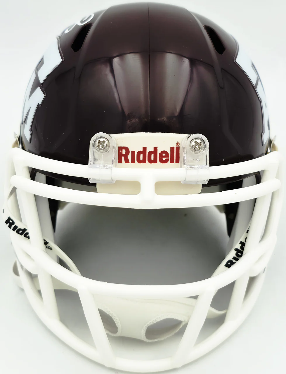 Johnny Manziel Autographed Texas A&M Aggies Maroon Speed Mini Helmet Beckett BAS Witness Stock #262060 - Image 3