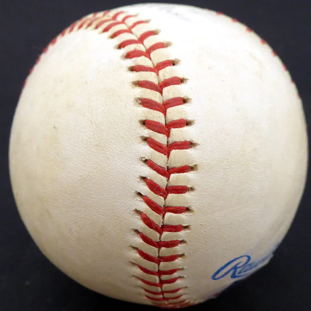 Johnny Oates Autographed Official AL Baseball Los Angeles Dodgers, Baltimore Orioles Beckett BAS #F29536 - Image 4