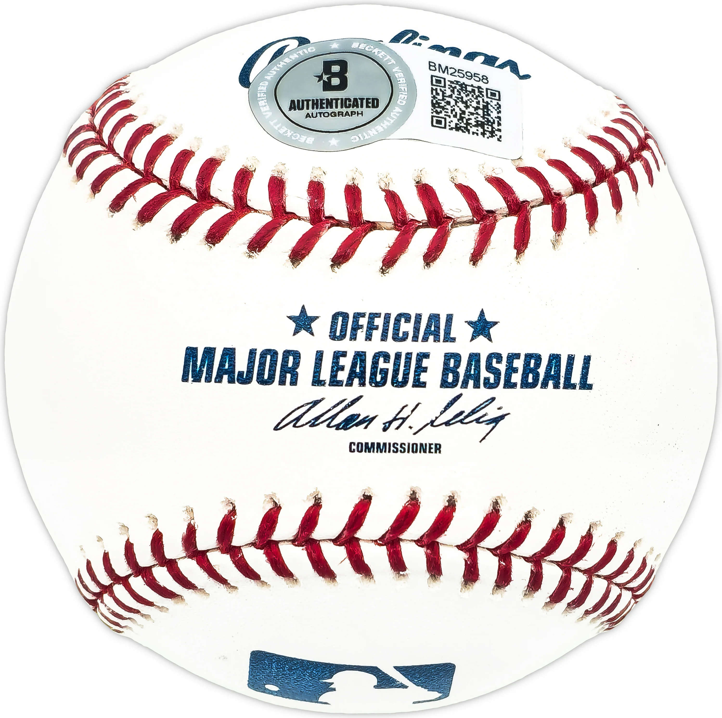 Johnny Seale Autographed Official MLB Baseball Detroit Tigers Beckett BAS QR #BM25958 - Image 4